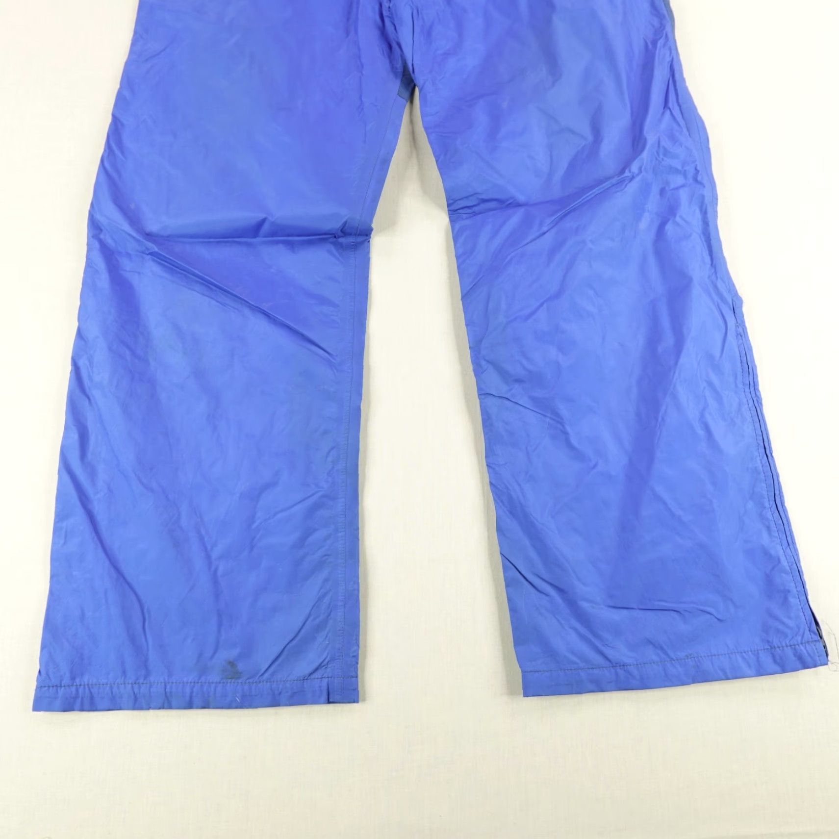 Vintage VINTAGE REI Pants Men M Blue Gore-Tex Waterproof Rain Snow Trekking Side Zip Category: Pants Adult M Blue 90s REI Rain Pants Mens Size US 31 - 3 Thumbnail