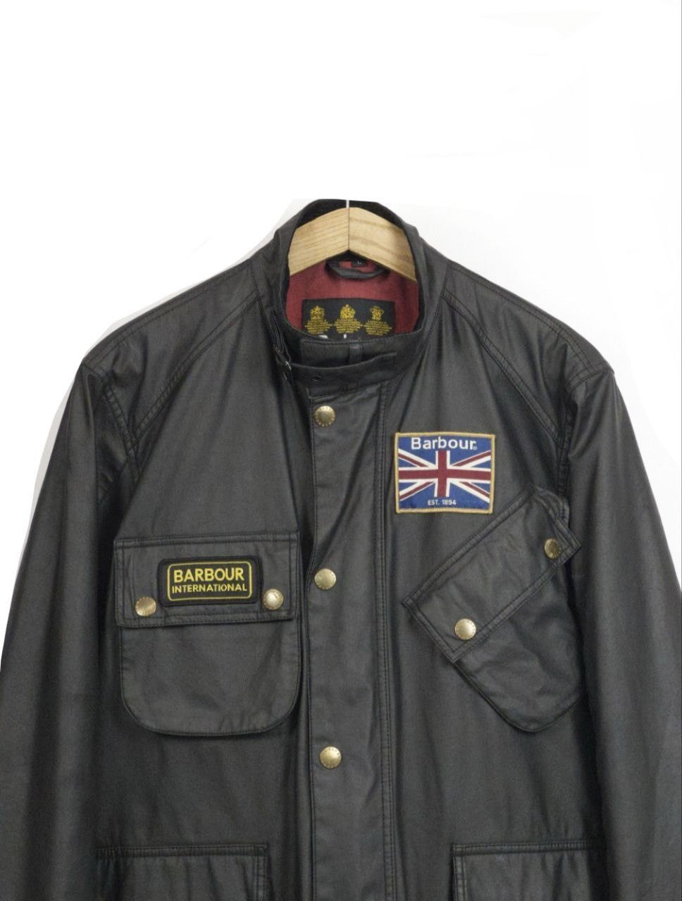 Barbour Barbour International Union Jack Wax Jacket Limited Edition Size US L / EU 52-54 / 3 - 2 Thumbnail