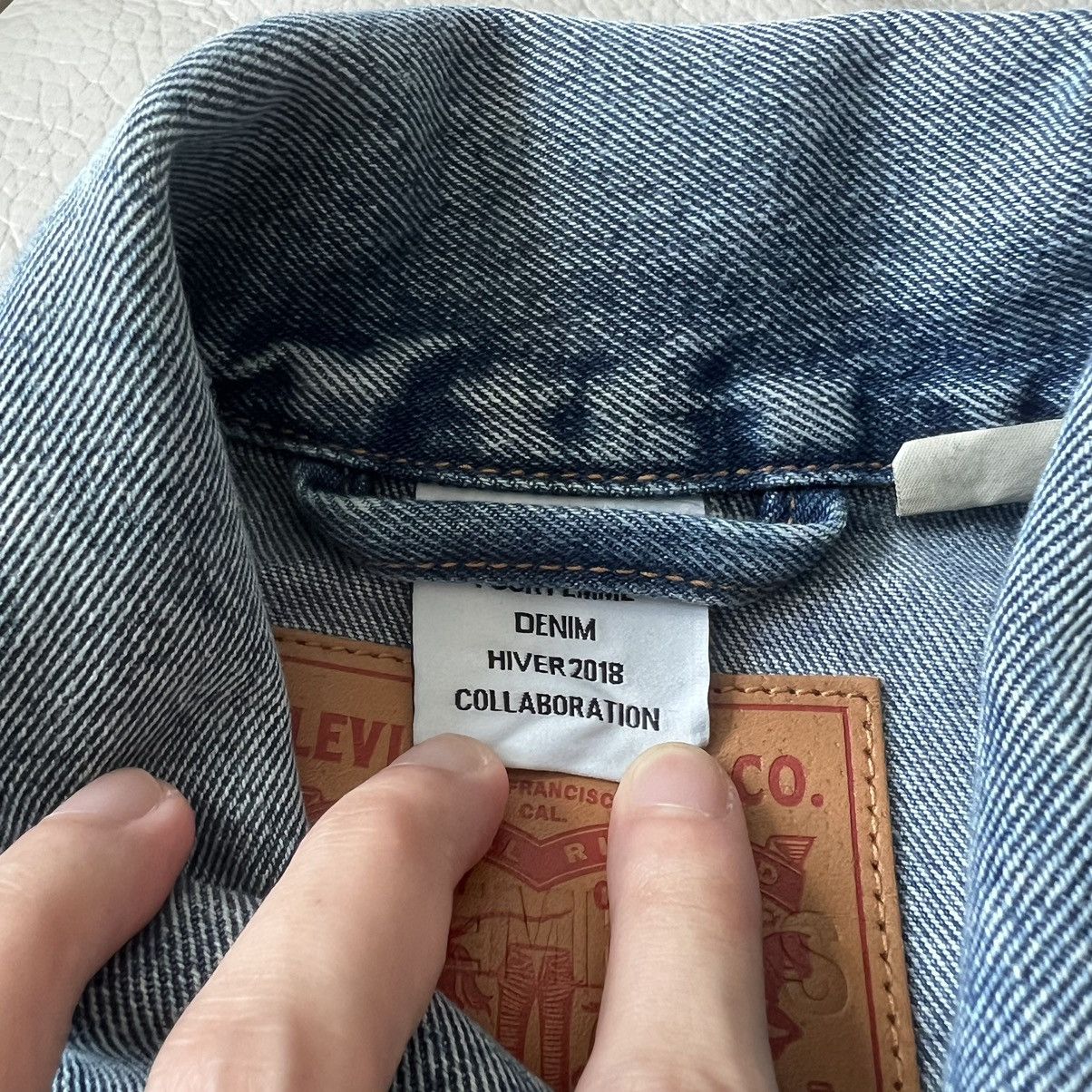 Levi's × Levi's Vintage Clothing × Vetements AW18 Vetements x Levi’s Reconstructed Denim Jacket Size S / US 4 / IT 40 - 3 Thumbnail