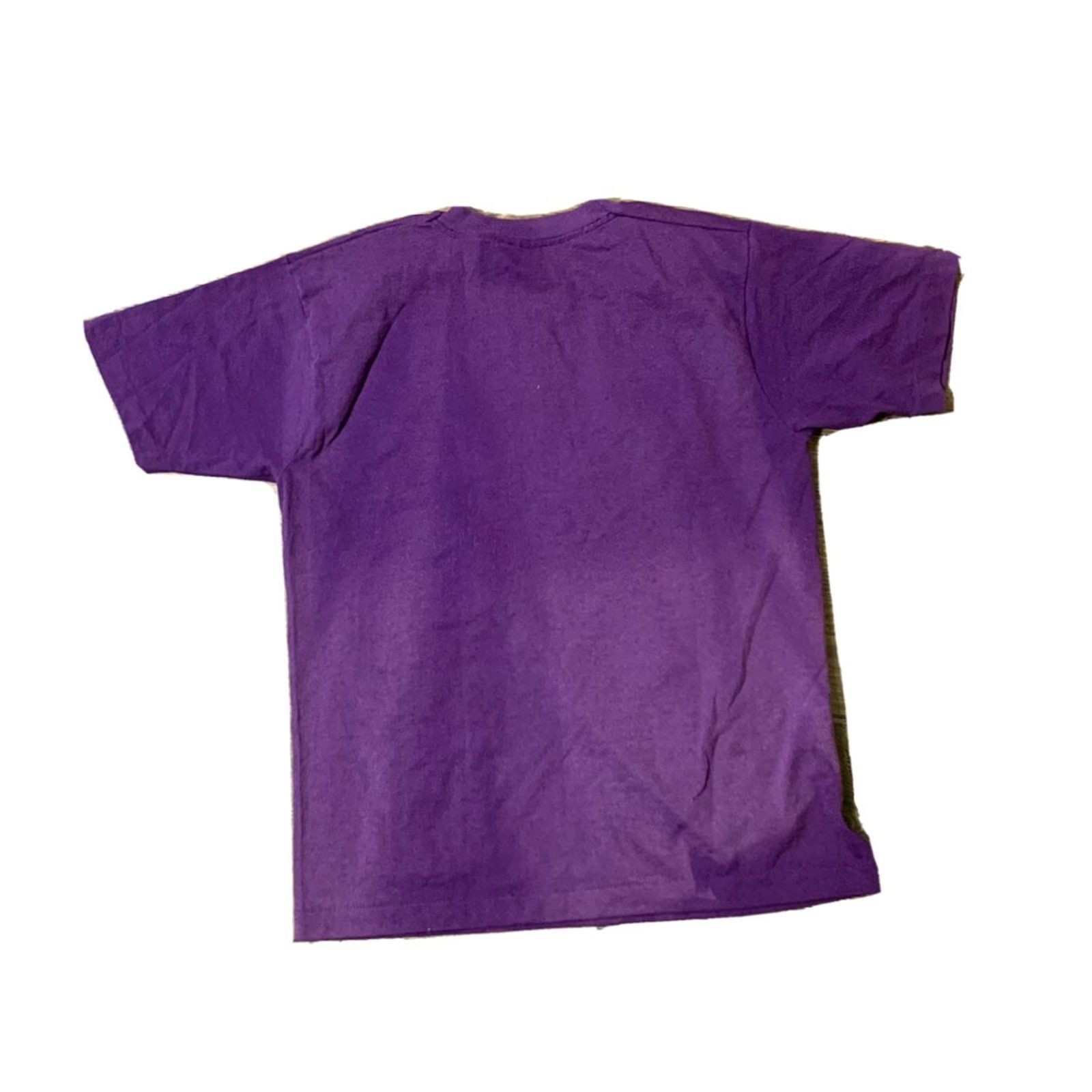 Fruit Of The Loom VINTAGE Mardi Gras New Orleans Fruit of the Loom T Shirt Purple Adult Large 90s Mens Size US L / EU 52-54 / 3 - 5 Thumbnail