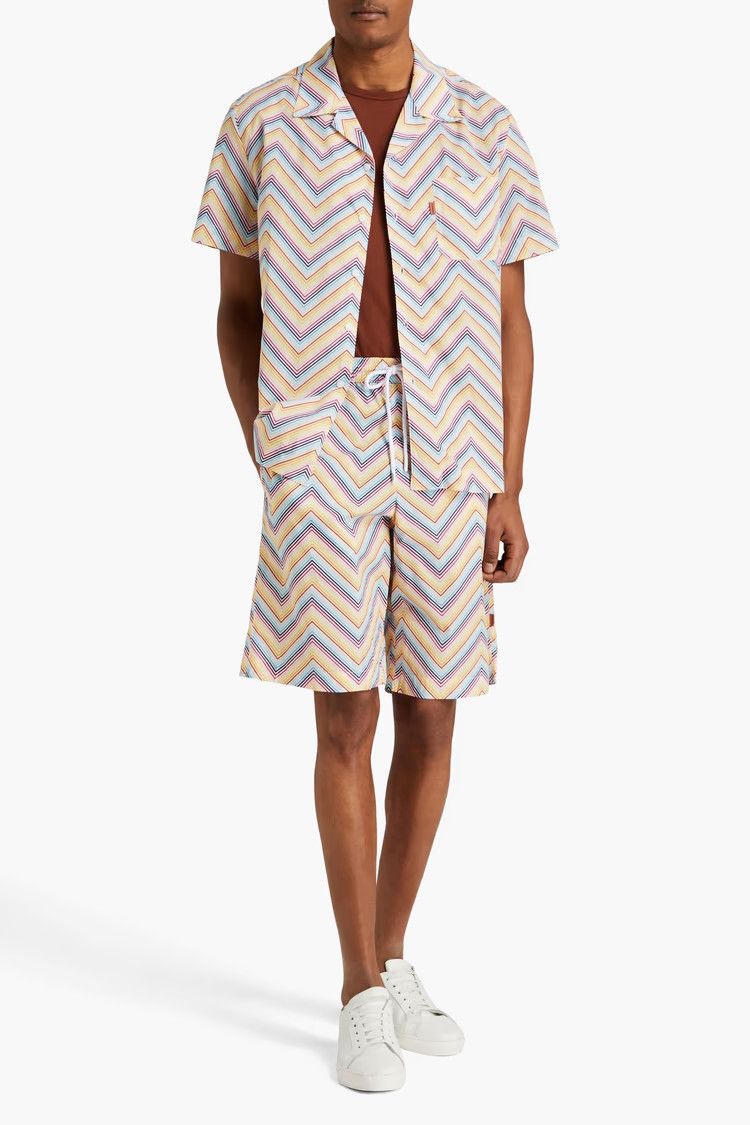 Missoni o1y0225 Patterned Shirt in Multicolor Size US XS / EU 42 / 0 - 3 Thumbnail