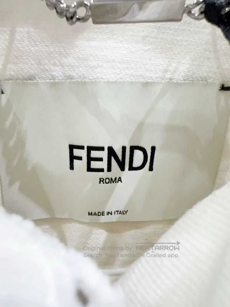 Fendi Fendi Dark print denim jacket Size XXS / US 00 / IT 34 - 4 Thumbnail