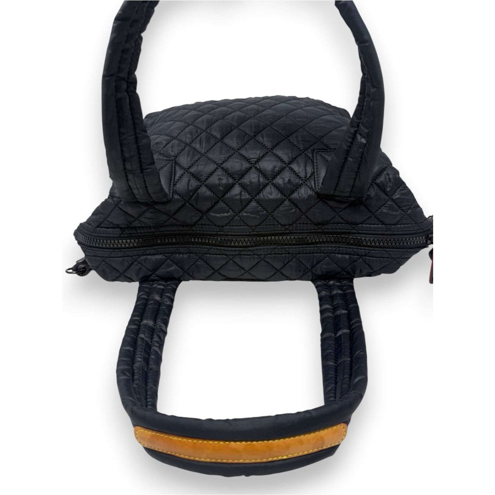 MZ Wallace MZ Wallace Sutton Black Zippered Travel Crossbody Bag Medium Size ONE SIZE - 6 Thumbnail