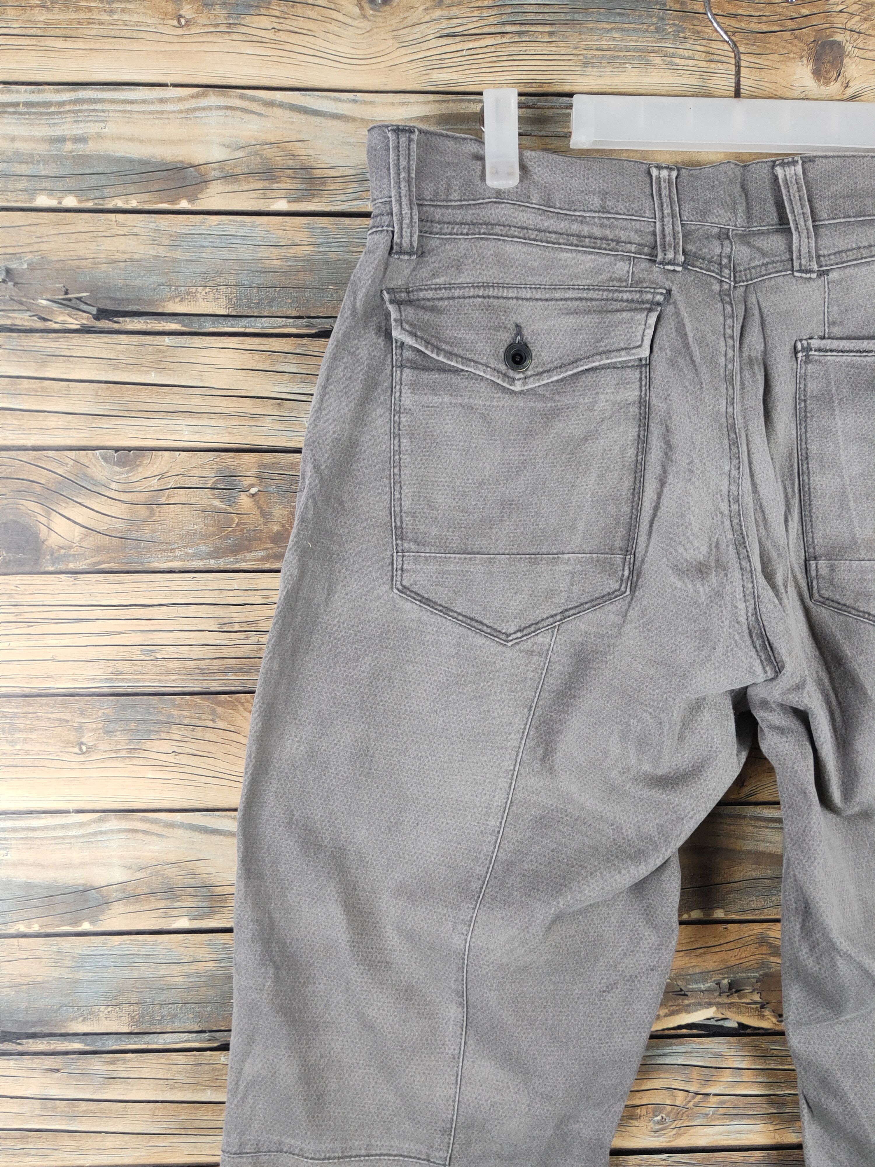 Japanese Brand IZ frontier Japan Gray Faded Multipocket Cargo Pants #495 Size US 36 / EU 52 - 9 Thumbnail