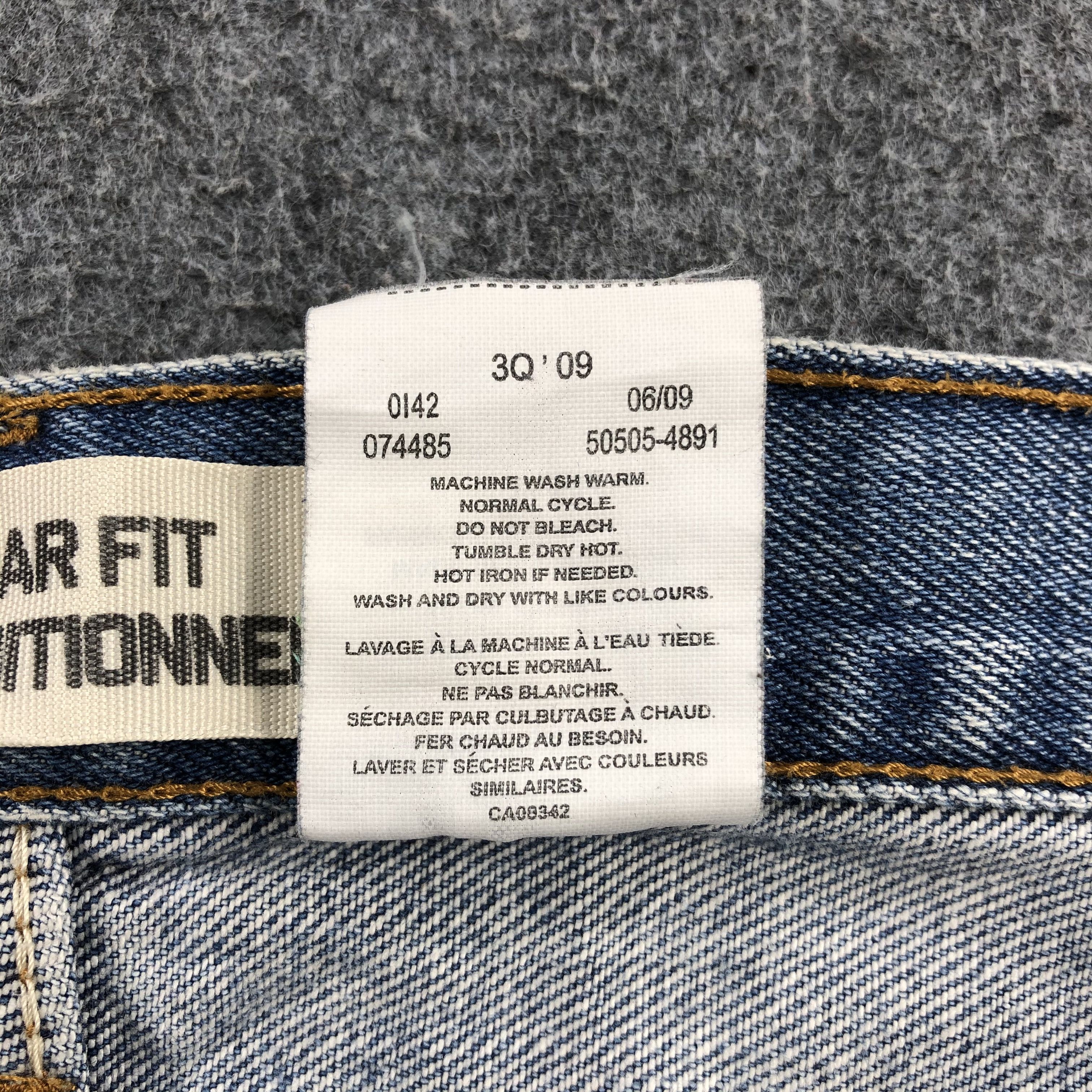 Levi's × Vintage Vintage Levis 505 Jeans-JM1315 Size US 34 / EU 50 - 10 Thumbnail
