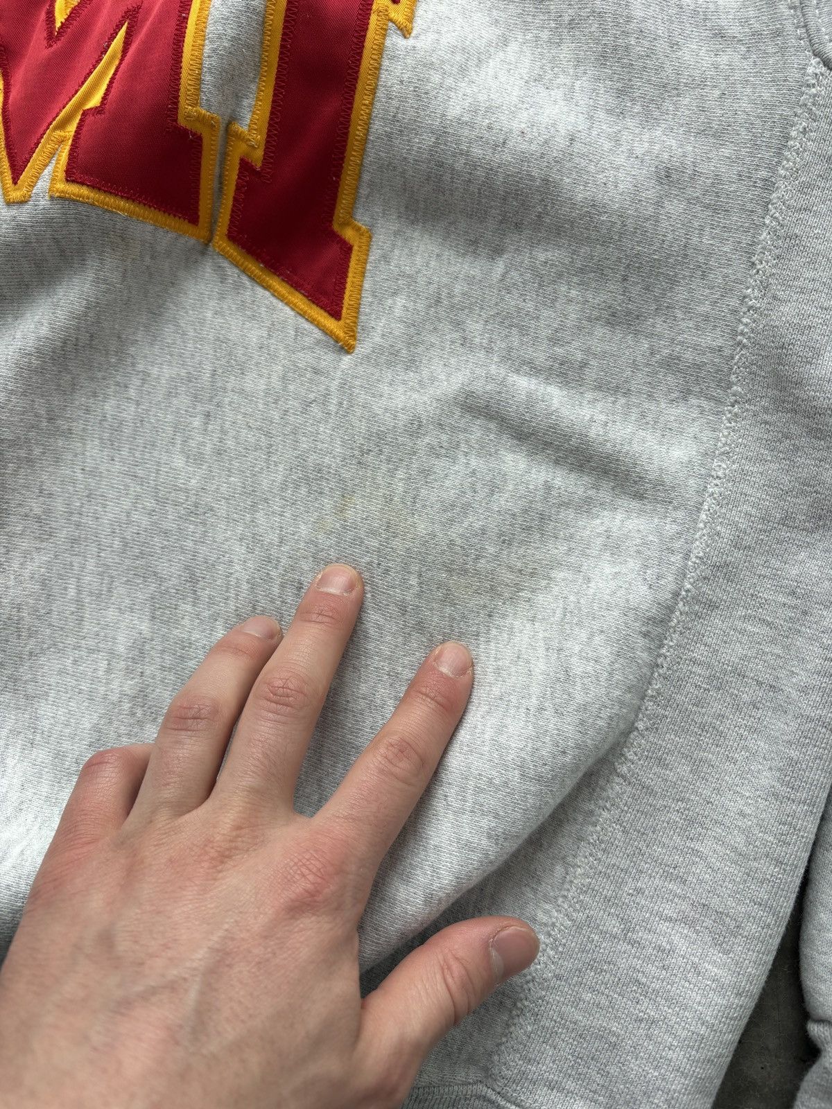 Vintage Vintage 90s Soffee VMI Reverse Weave Sweatshirt Size US L / EU 52-54 / 3 - 6 Thumbnail