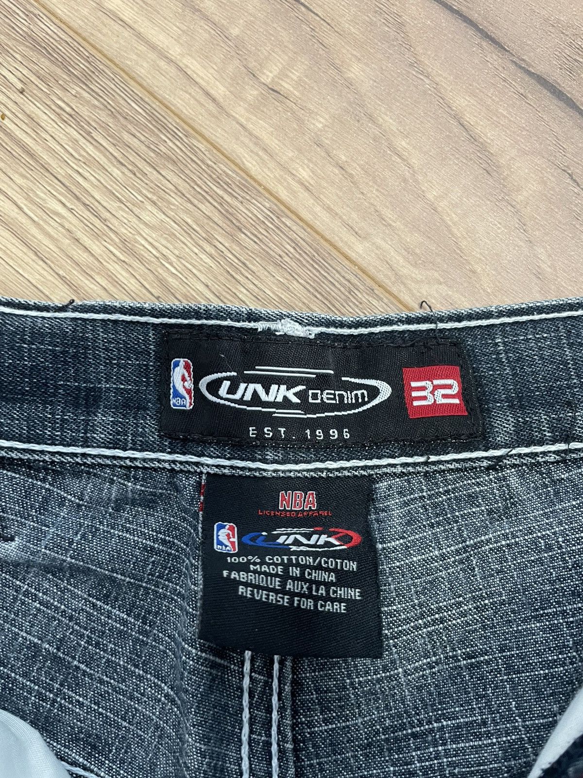 NBA × Vintage Chicago Bulls x NBA x UNK BAGGY PANTS 32 Size US 32 / EU 48 - 3 Thumbnail