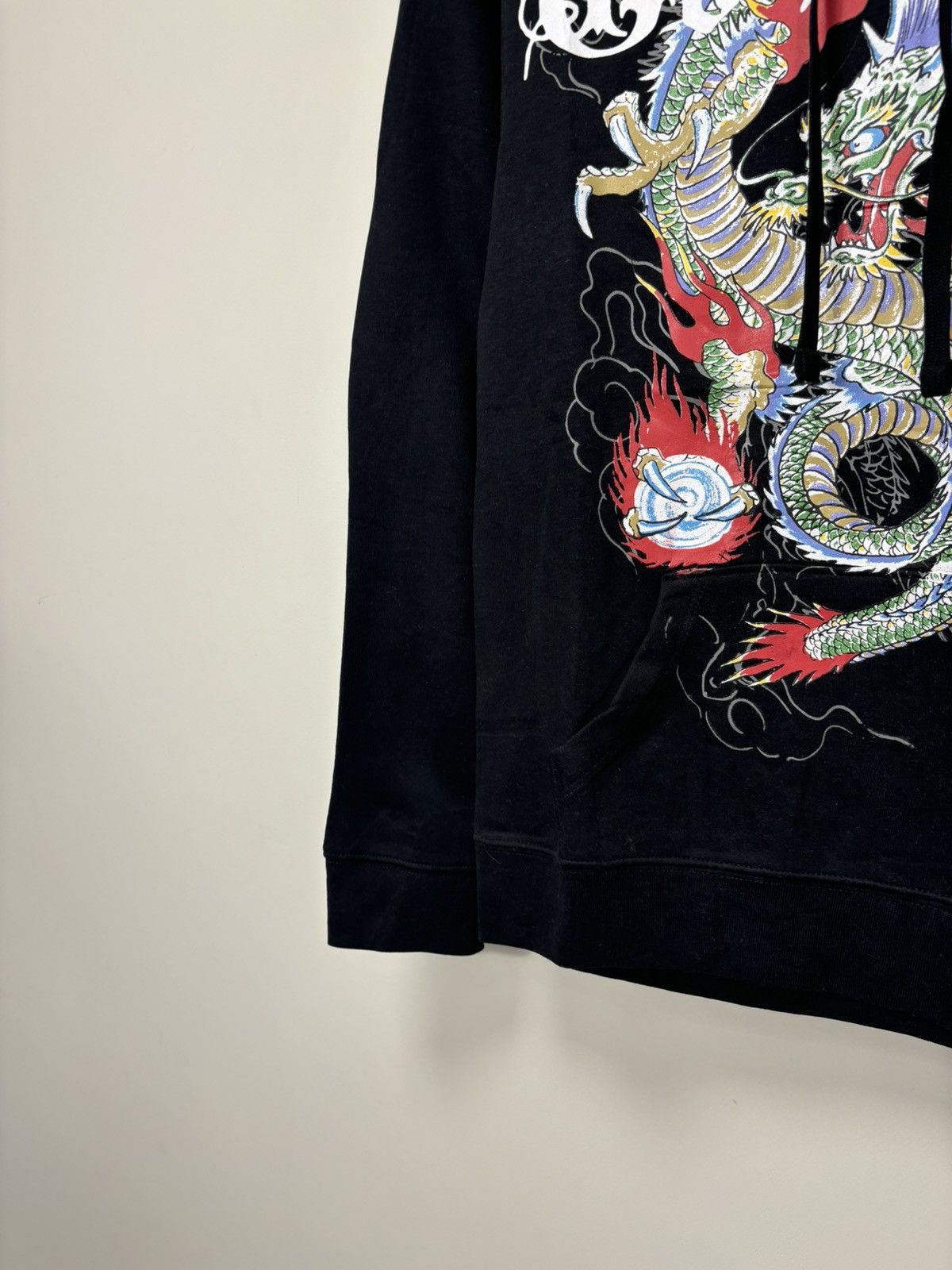 Ed Hardy Ed Hardy Y2K Chinese Dragon Logo NEW Hype Black Hoodie Size US S / EU 44-46 / 1 - 5 Thumbnail