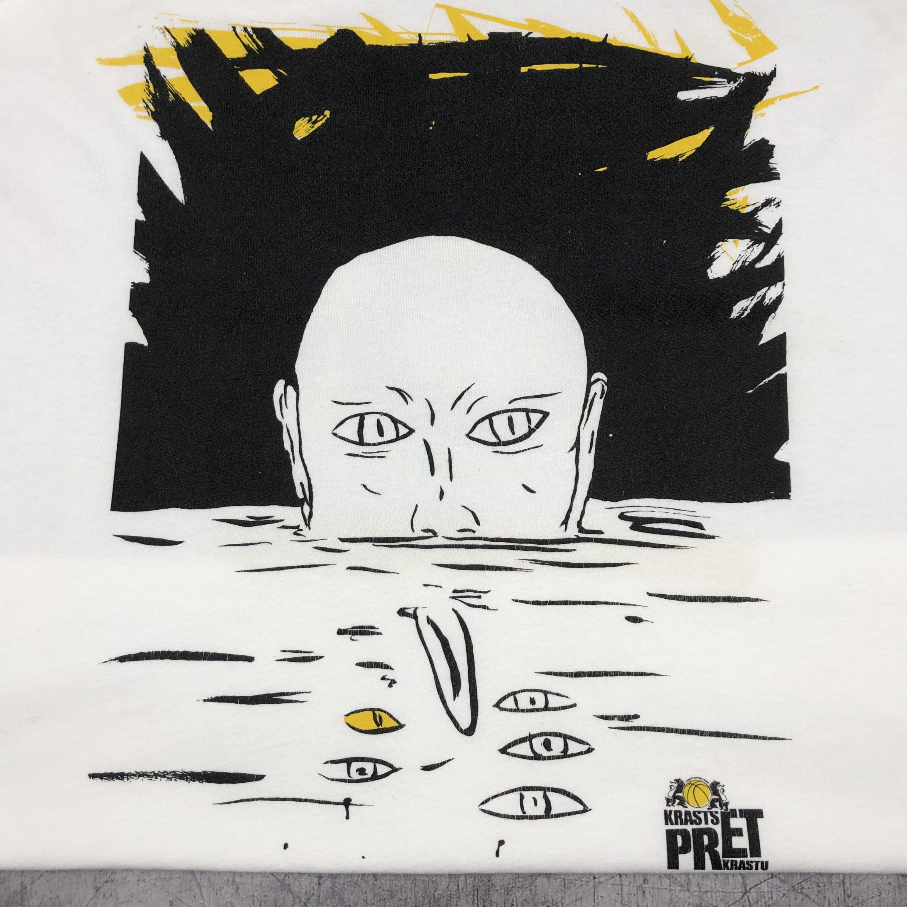 Adidas Adidas Psycho Art Krasts Pret Krastu #8 VEF Balta Riga Tee Size US XL / EU 56 / 4 - 3 Thumbnail
