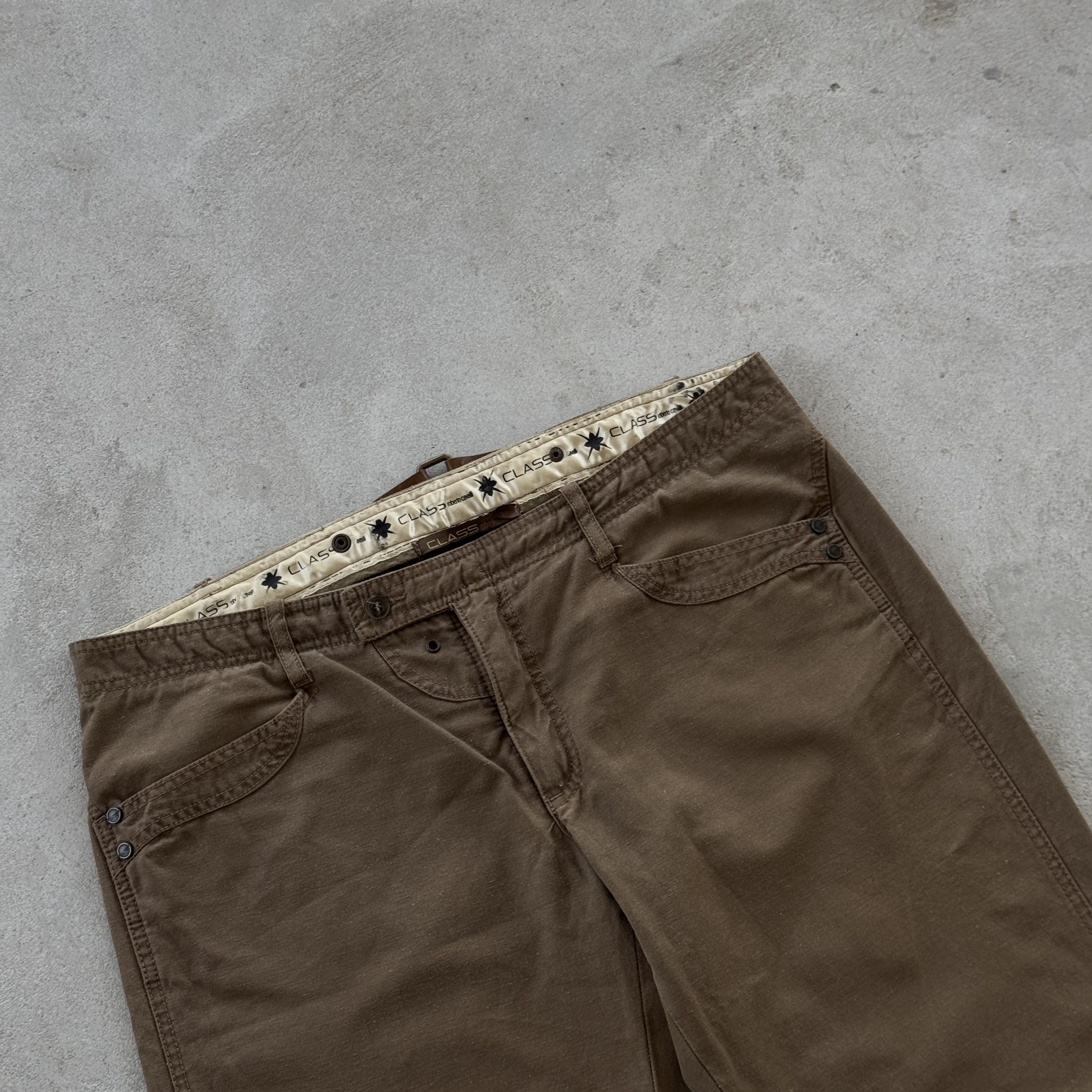 Roberto Cavalli Roberto Cavalli Class Brown Trousers Size 54 IT Pants Size US 38 / EU 54 - 3 Thumbnail