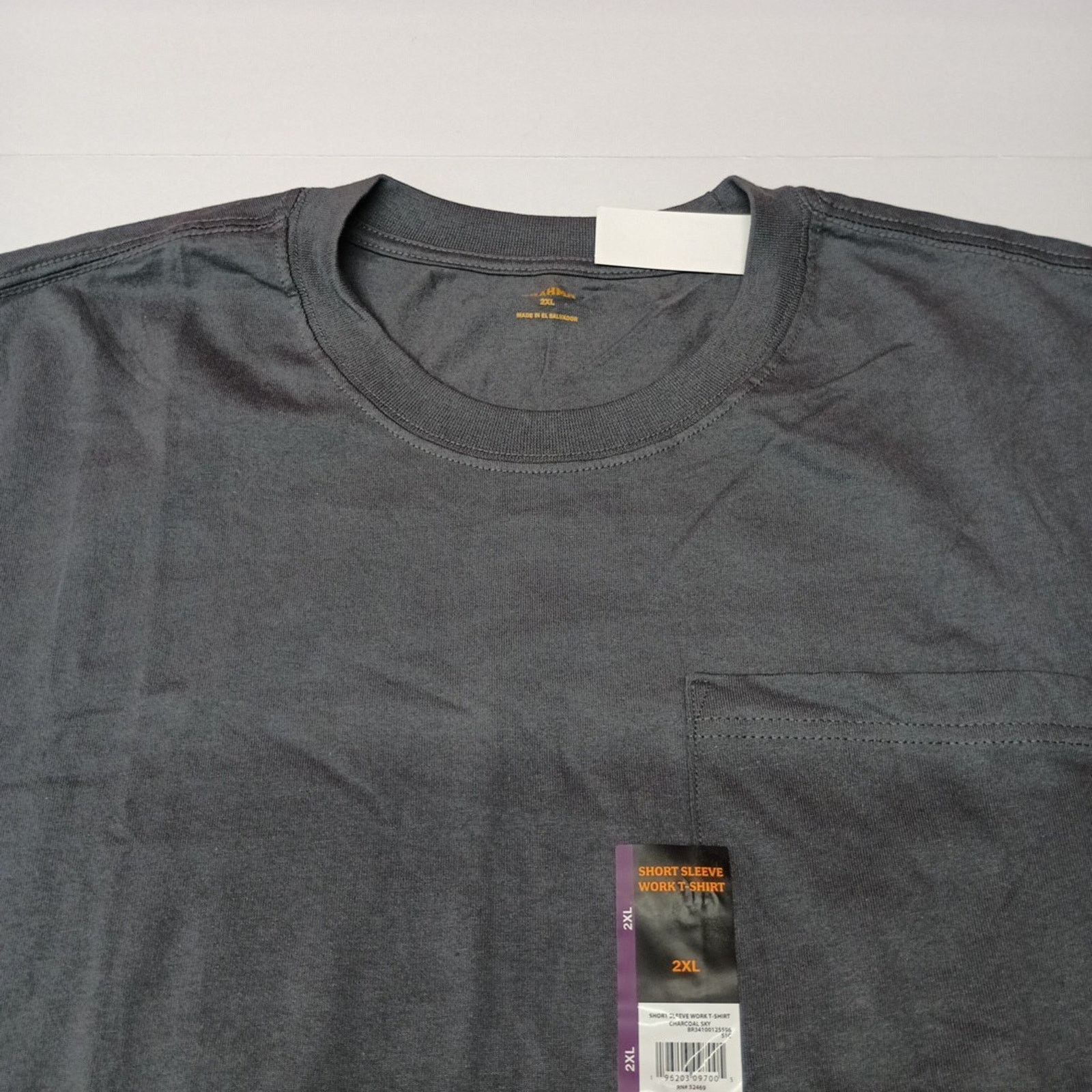 Other 2 Brahma Core Work T-Shirt 2XL 50-52 Gray , White Pocket Tee Size US XXL / EU 58 / 5 - 3 Thumbnail