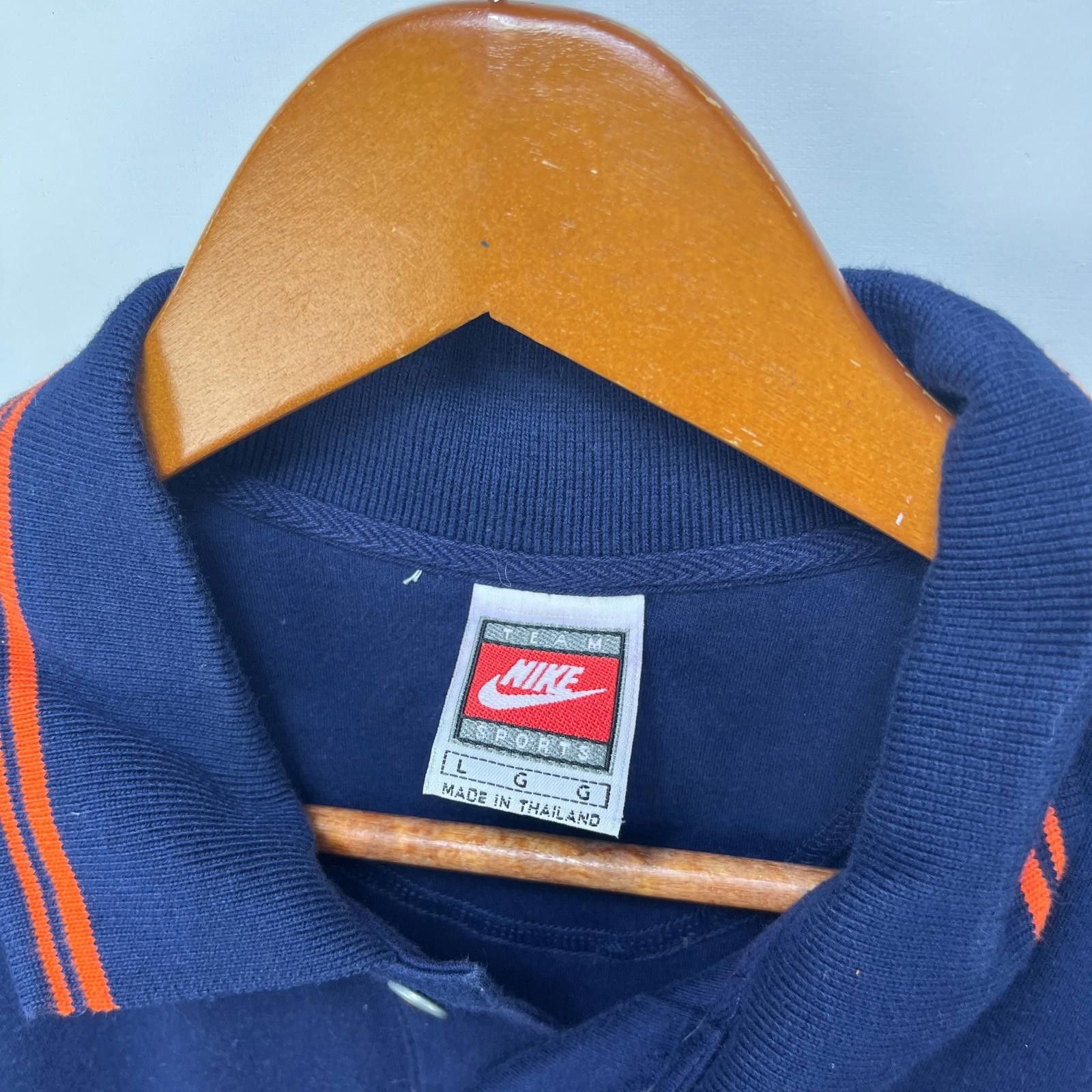 Nike Vintage Nike NFL Denver Broncos Blue Polo Shirt Short Sleeve Size ONE SIZE - 5 Thumbnail