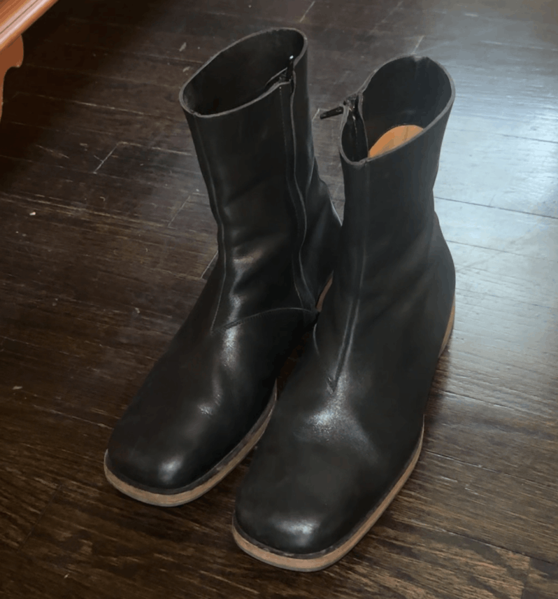 Maison Margiela Margiela AW08 Steel Toe Destroyed Boots