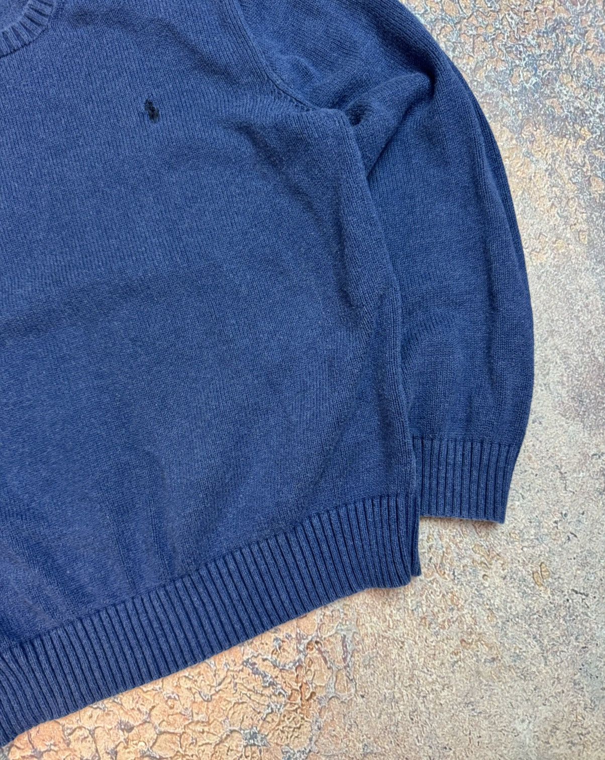 Polo Ralph Lauren VTG Ralph Lauren Knit Crew Neck Sweater Blue Size L Y2k 90s Size US S / EU 44-46 / 1 - 5 Thumbnail