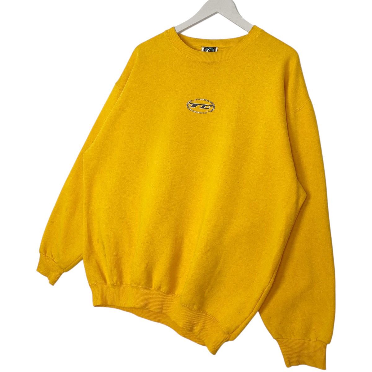 Vintage Vintage T&C Surf Hawaii Half Crewneck Sweatshirt Yellow Sz L Size US L / EU 52-54 / 3 - 2 Thumbnail