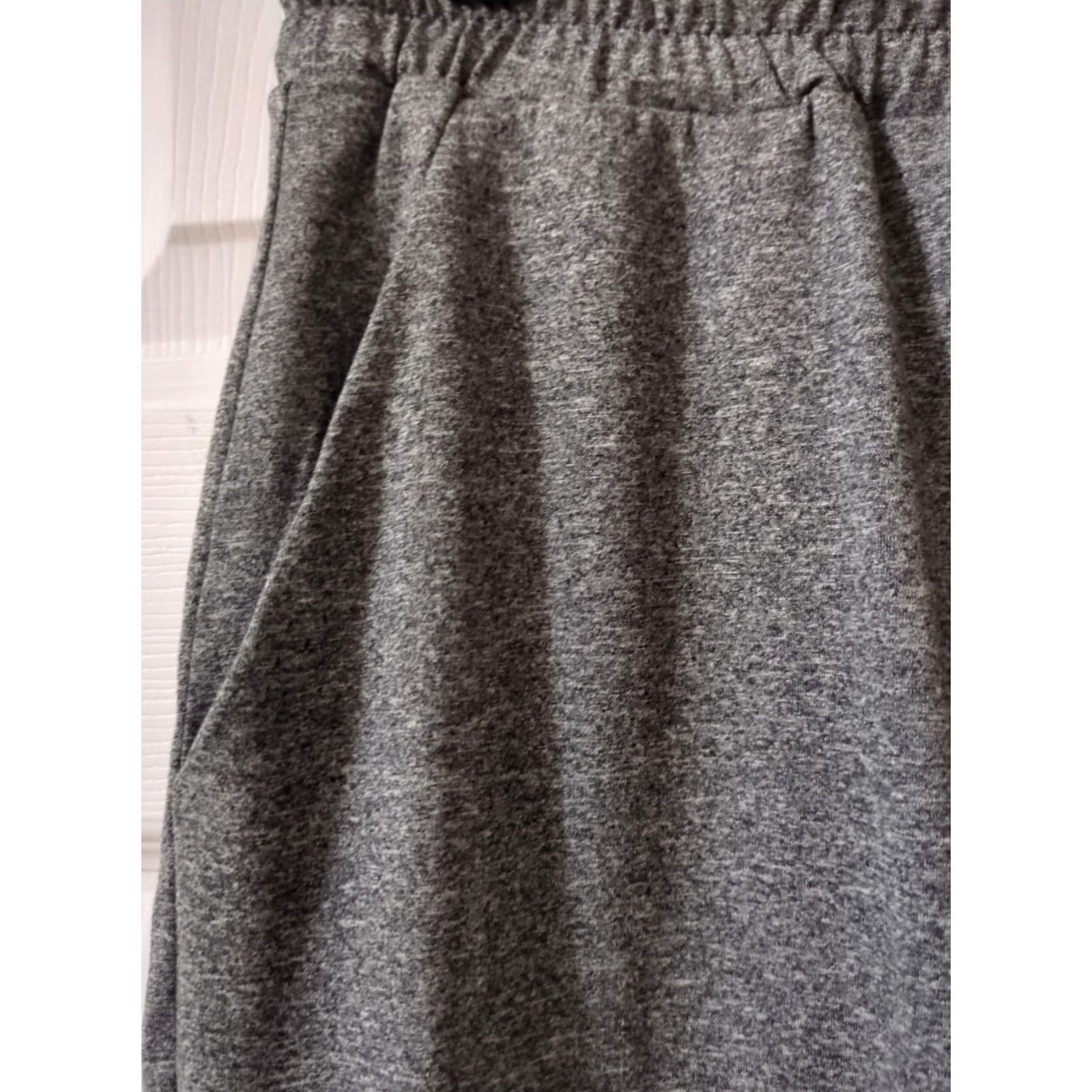 Vintage UEU Gray Casual Loose Wide Leg Cozy High Waist Yoga Capris Womens L Size ONE SIZE - 2 Thumbnail
