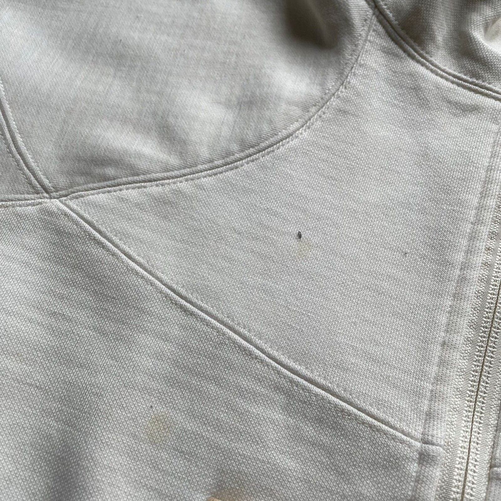 Nike × Nike ACG × Vintage Vintage Y2K Nike ACG Thermal Fleece Jacket White Women's XL Size XL / US 12-14 / IT 48-50 - 4 Thumbnail