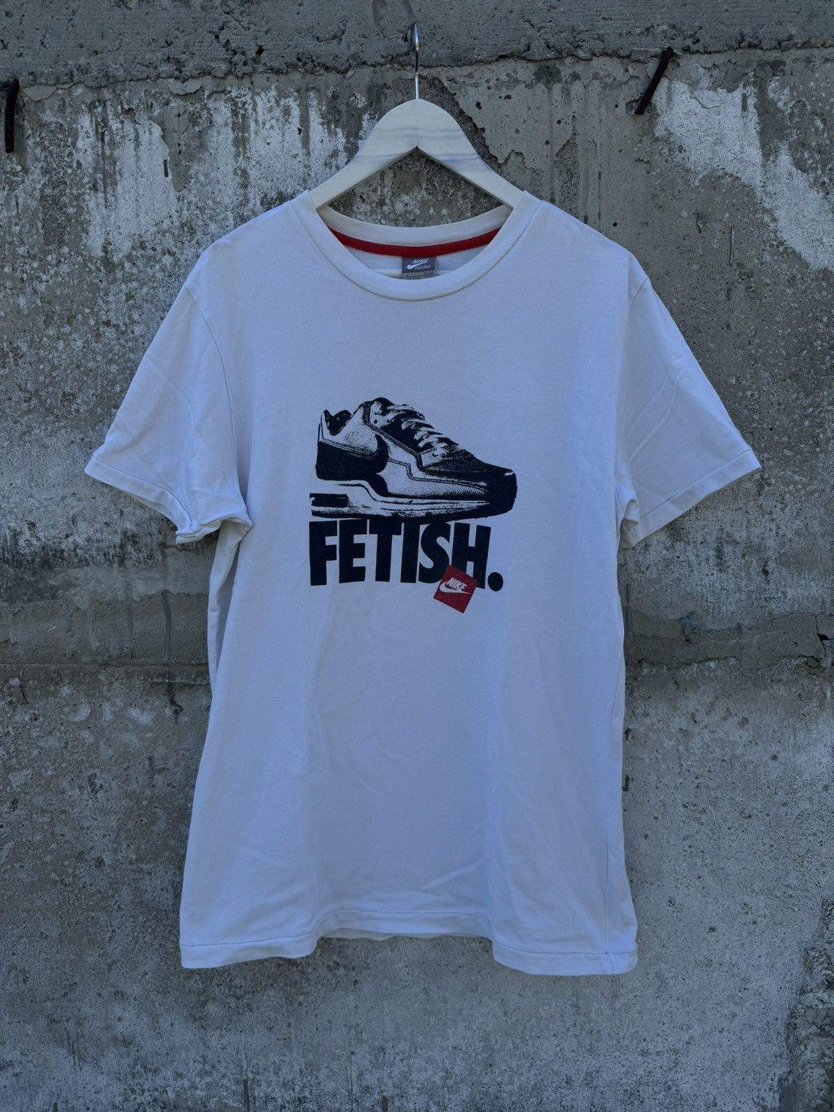 Nike × Vintage Y2K Nike Fetish Airmax vintage t-shirt tee sex porn tee Size US L / EU 52-54 / 3 - 1 Thumbnail