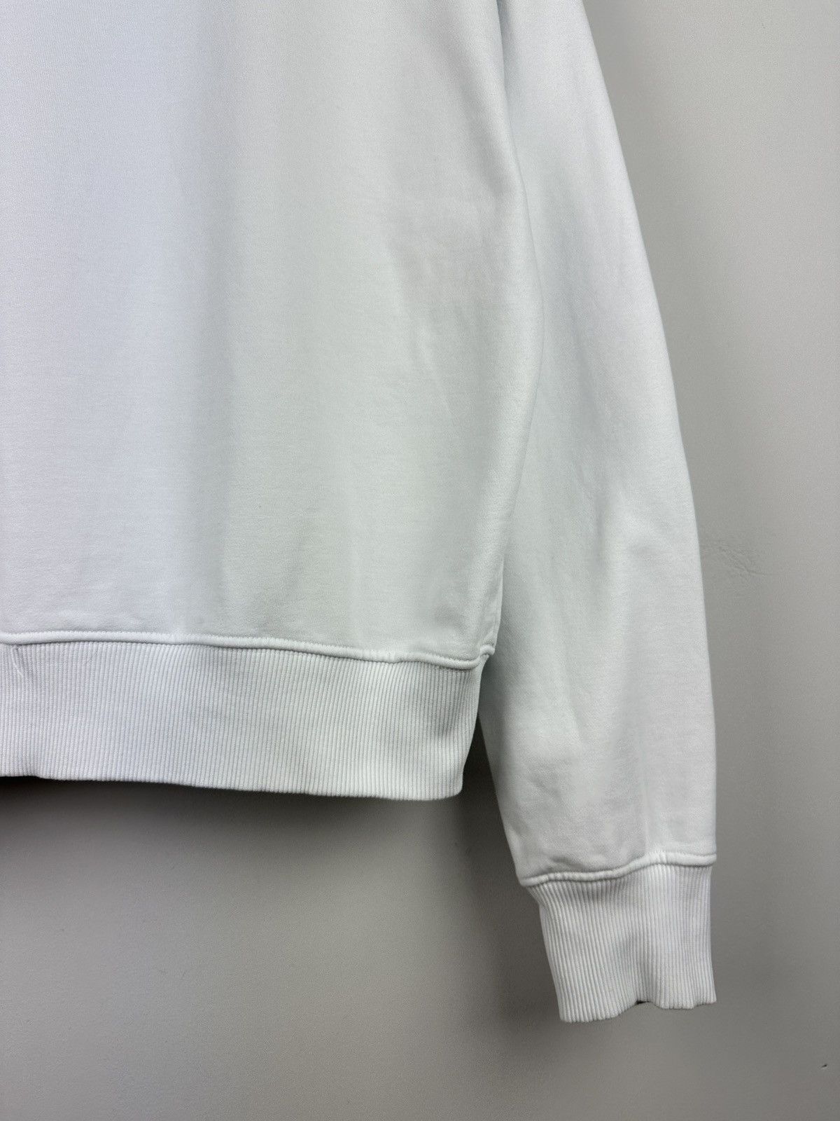 Versace × Versace Jeans Couture Versace Jeans Couture White Sweatshirt Reflective Logo Size US M / EU 48-50 / 2 - 18 Thumbnail