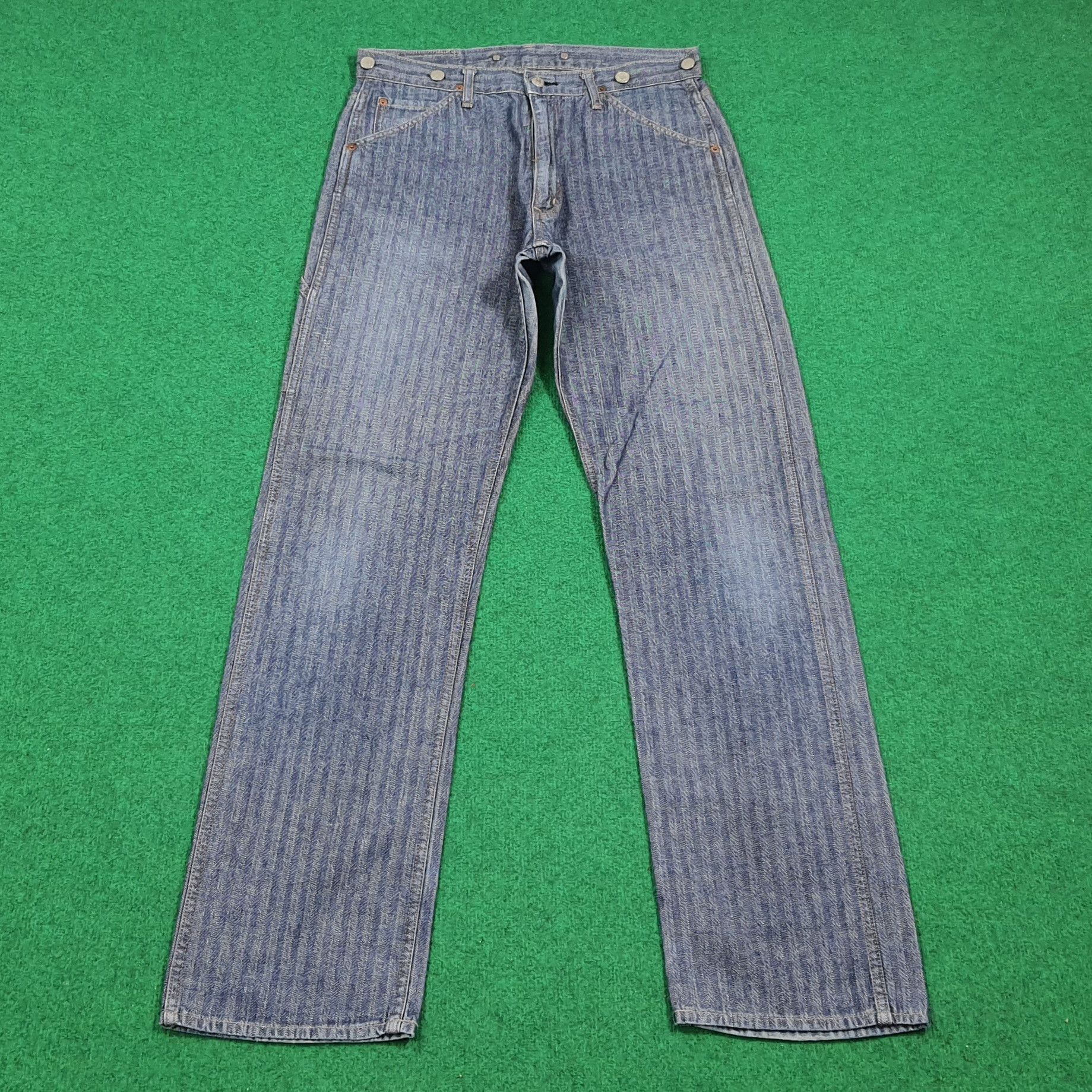 Hysteric Glamour Vintage Hysteric Glamour Kinky Custom Logo Jeans C280N31 Size US 32 / EU 48 - 4 Thumbnail