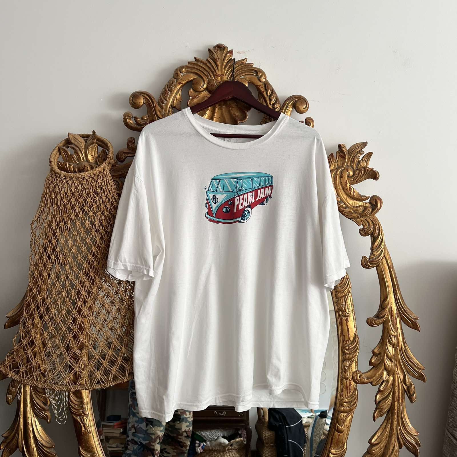 Band Tees Vintage Pearl Jam VW Tour Bus Shirt Tour Van Seattle Grunge Size US XXL / EU 58 / 5 - 1 Thumbnail