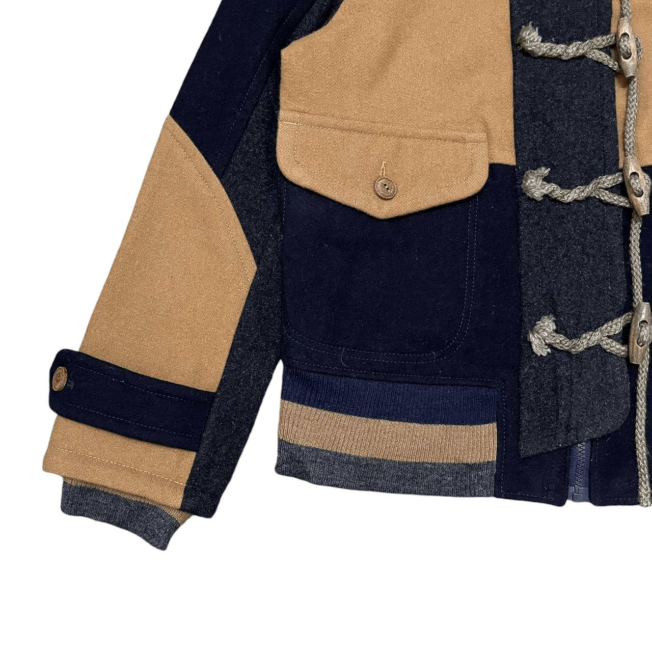 Frapbois Sample Frapbois Wool Coat Monogram Issey Miyake Inspired Size US M / EU 48-50 / 2 - 3 Thumbnail