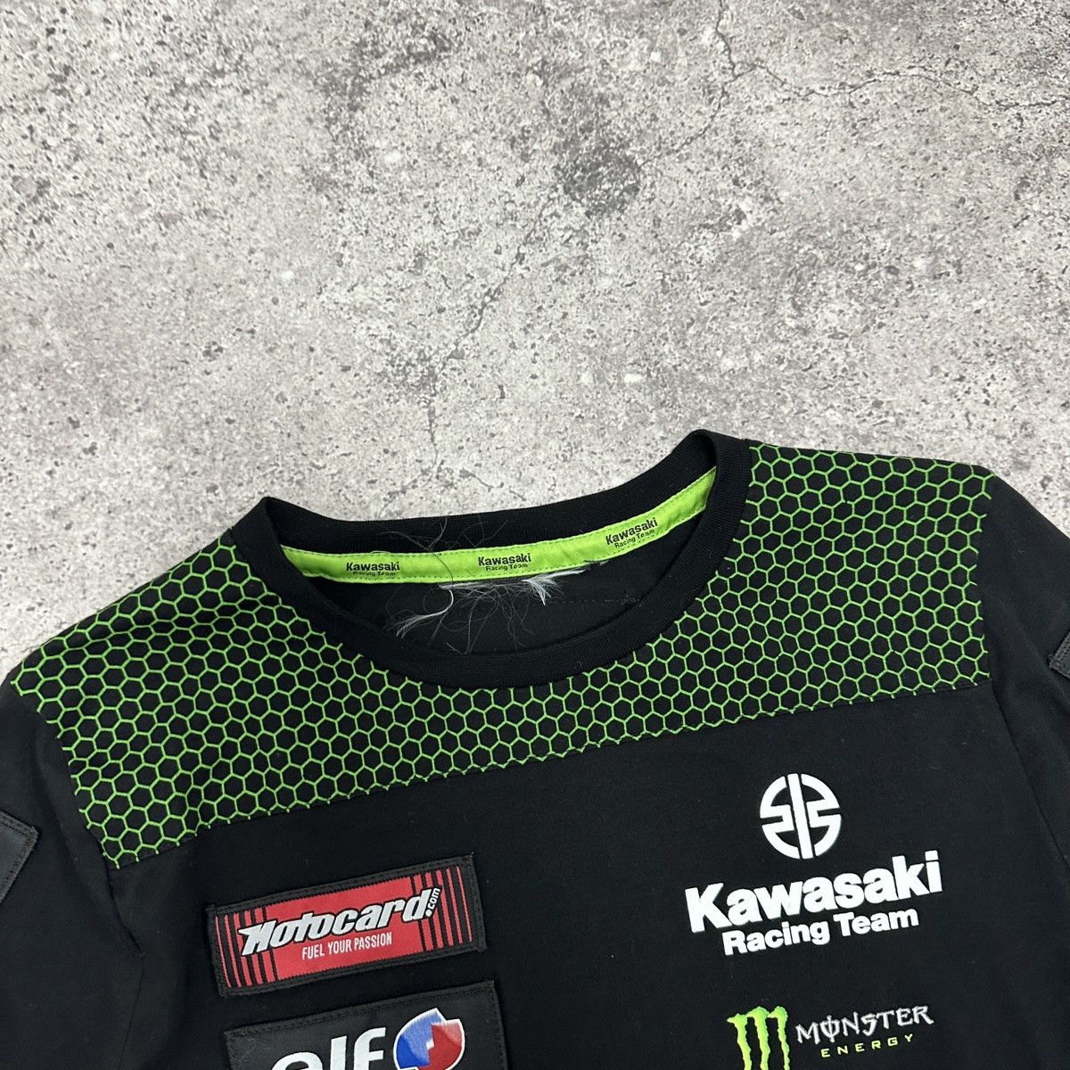 Formula 1 Vintage 00s Kawasaki Ninja Racing tee Monster Formula 1 y2k Size US S / EU 44-46 / 1 - 8 Thumbnail