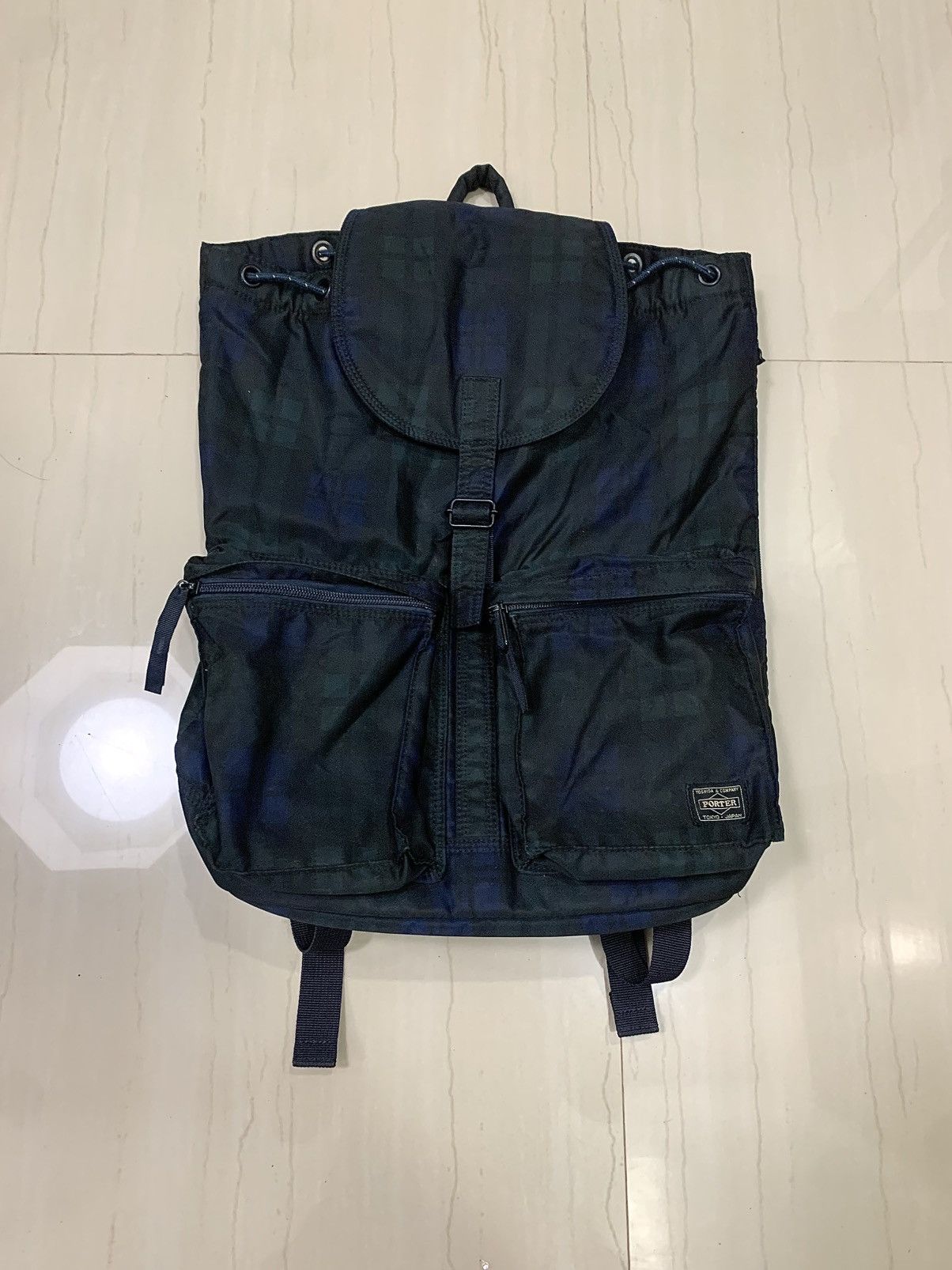Head Porter PORTER YOSHIDA & CO. TANKER - PLAID PATTERNED RUCKSACK Size ONE SIZE - 1 Thumbnail