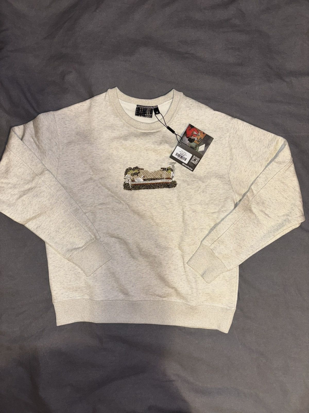 Derschutze Derschutze Embroidered Crewneck Size US M / EU 48-50 / 2 - 1 Thumbnail