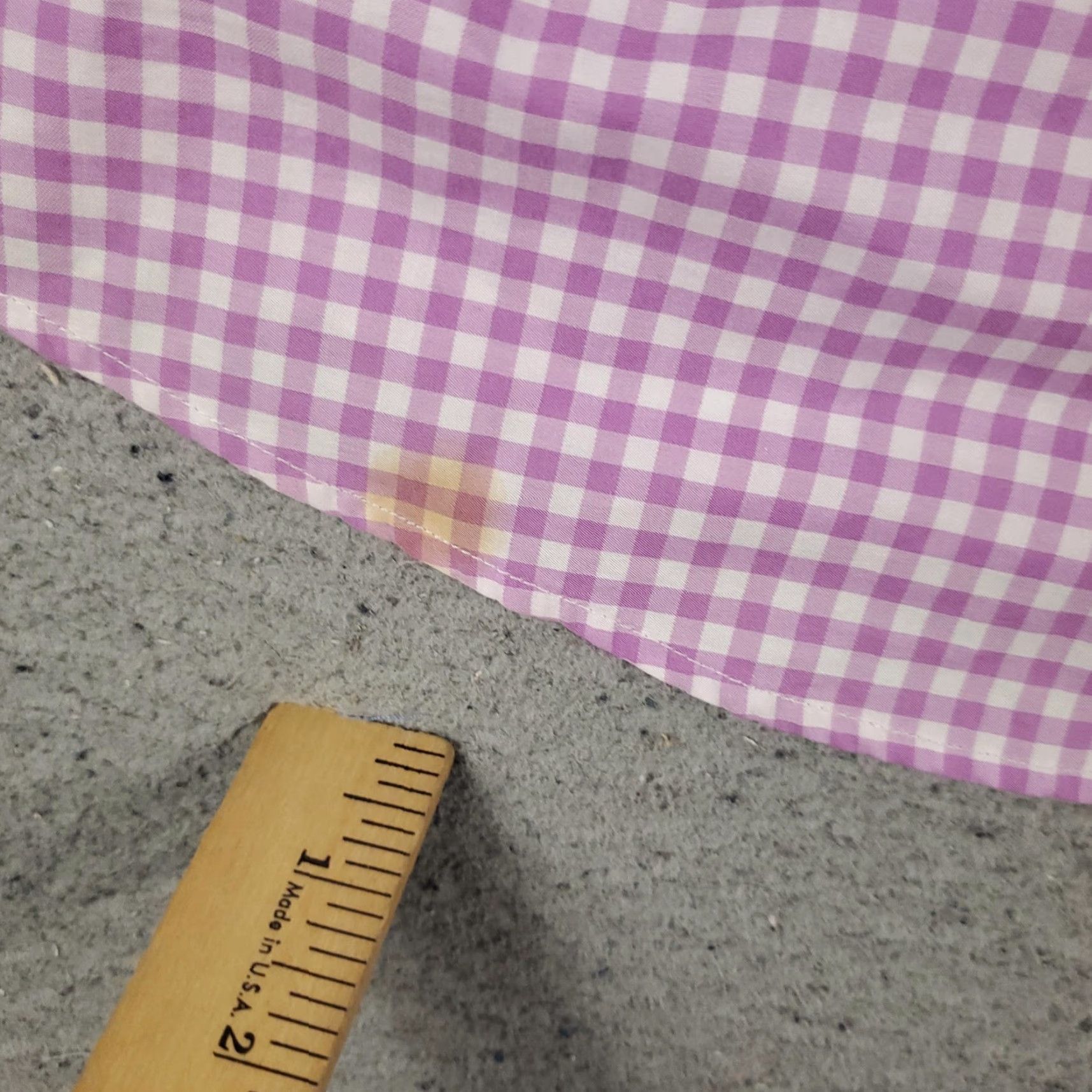 UNTUCKit UNTUCKit Button-Up Shirt Mens XL Purple White Gingham Long Sleeve Casual Check Size US XL / EU 56 / 4 - 4 Thumbnail