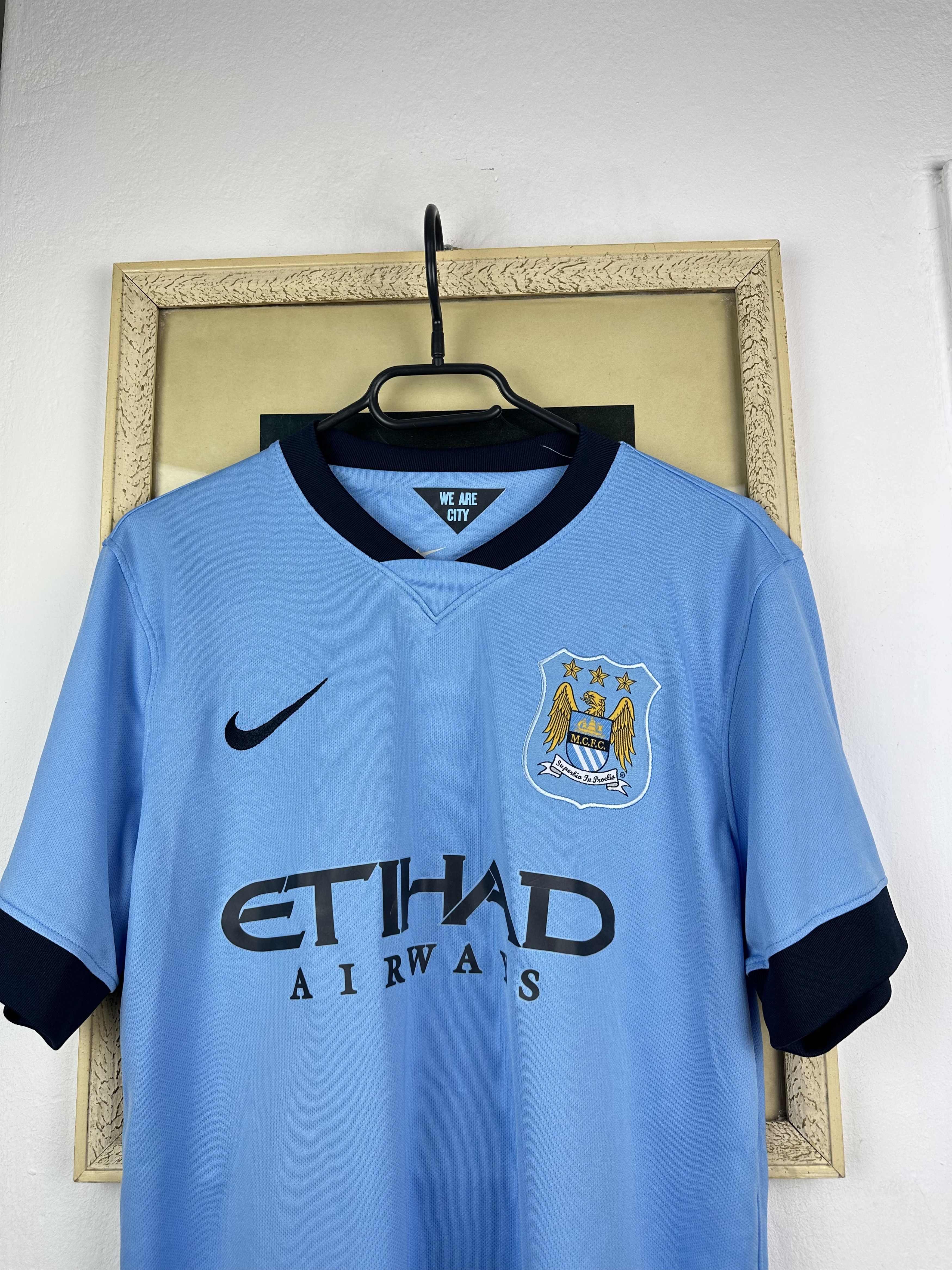 Other Manchester City Football Shirt Soccer Jersey Rare Size US S / EU 44-46 / 1 - 2 Thumbnail