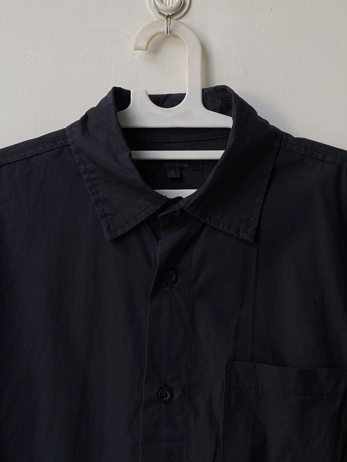 Designer × Japanese Brand BIKE STAR Black Shirt Size US XL / EU 56 / 4 - 4 Thumbnail
