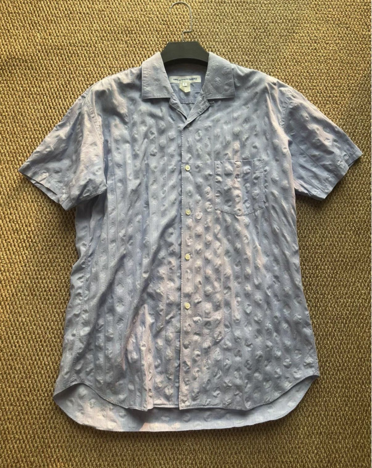 Comme des Garcons SHIRT Comme des Garçons Shirt Bubble Textured Shirt K23 Size US S / EU 44-46 / 1 - 1 Thumbnail