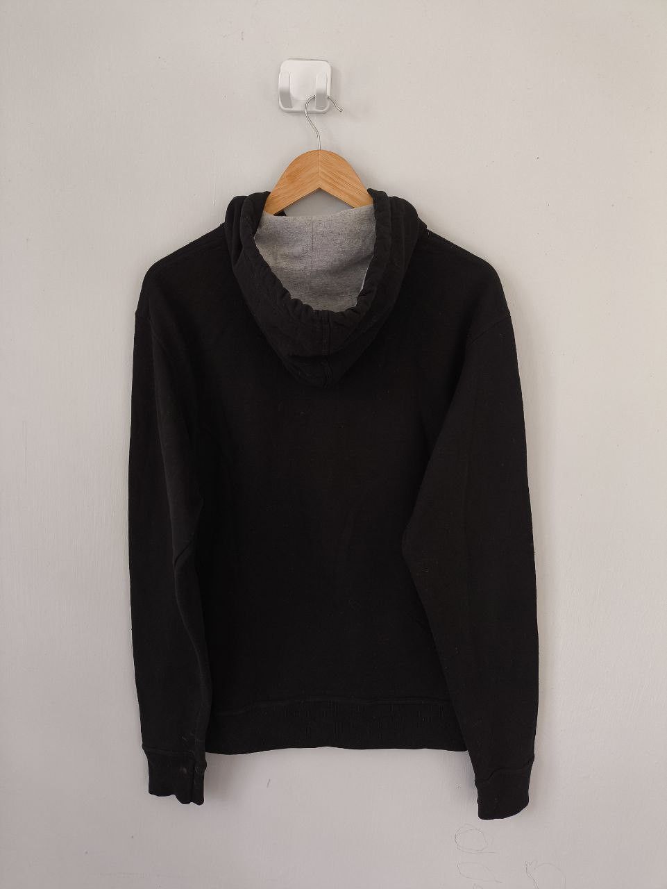 Champion CHAMPION Powerblend Black Pullover Hoodie Size US M / EU 48-50 / 2 - 2 Thumbnail