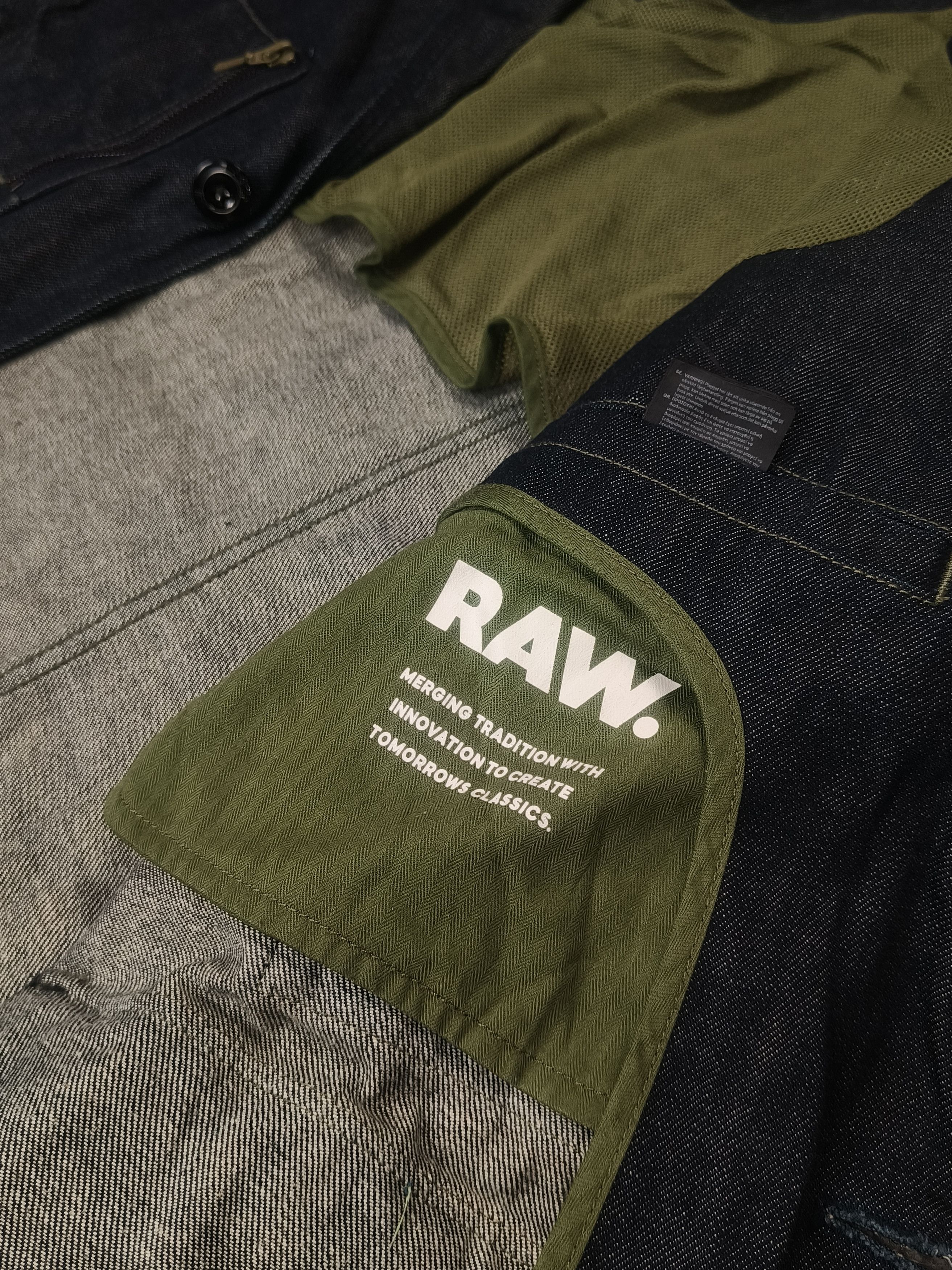 G-Star G-STAR Raw Research GSRR Hito Denim Multi Pocket Coat Jacket Size US L / EU 52-54 / 3 - 6 Thumbnail