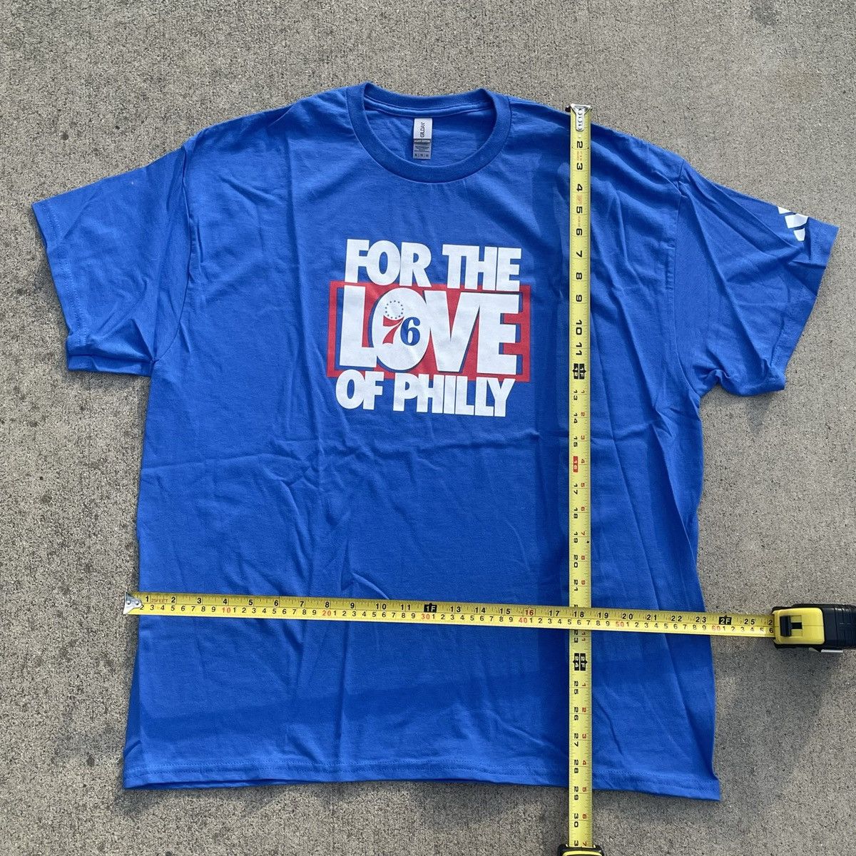 NBA Brand New For The Love of Philly Sixers Blue 76ers Official Size US XL / EU 56 / 4 - 5 Thumbnail