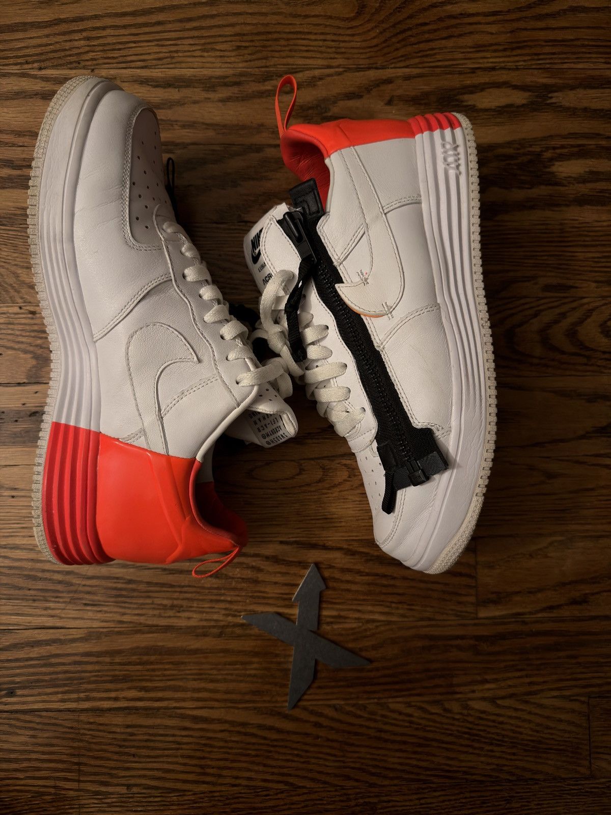 Acronym × Nike Acronym x Nike Crimson Lunar Force 1 Size US 9 / EU 42 - 5 Thumbnail