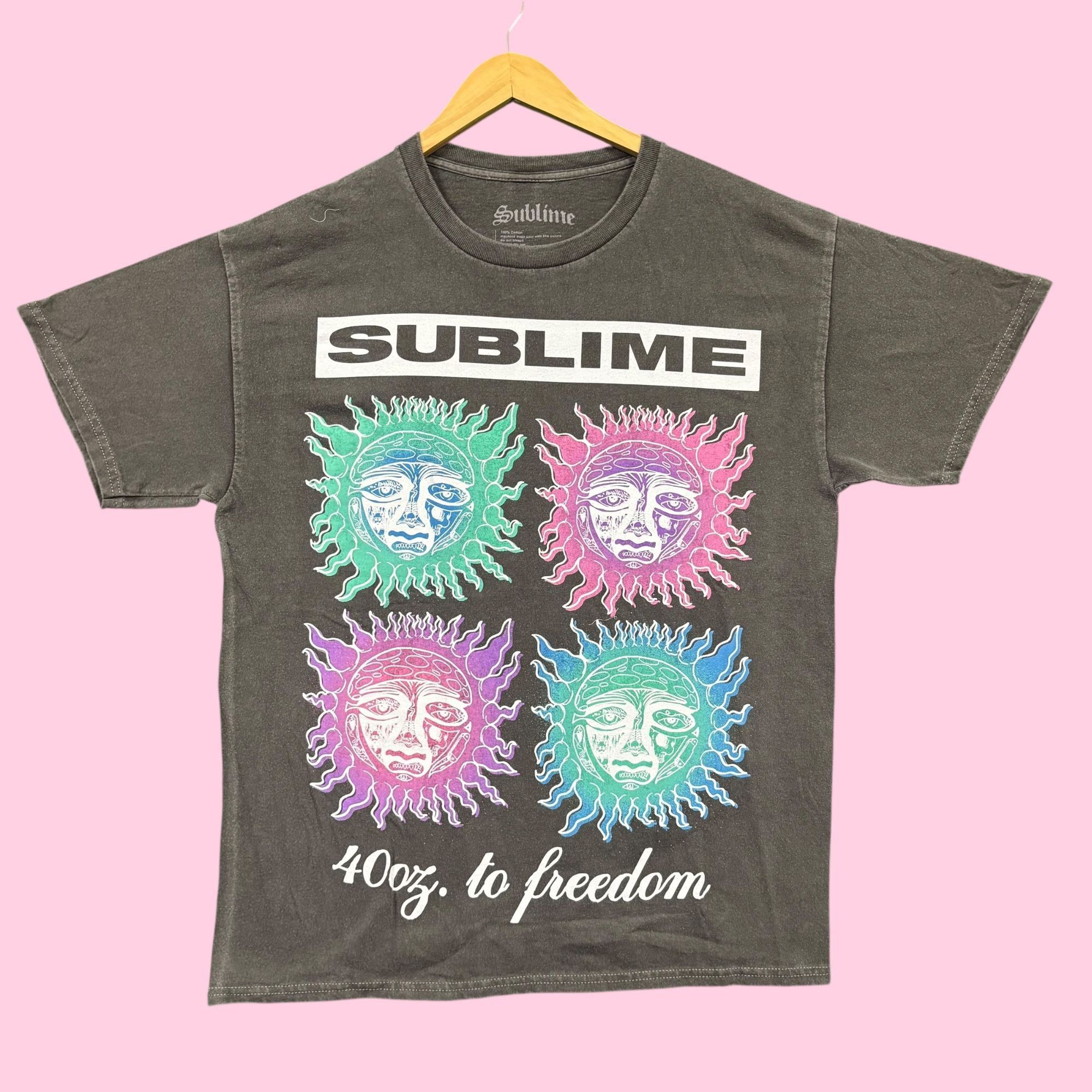 Sublime Sublime 40oz to Freedom Rock Band Oversized Tee S/M Size US M / EU 48-50 / 2 - 1 Thumbnail