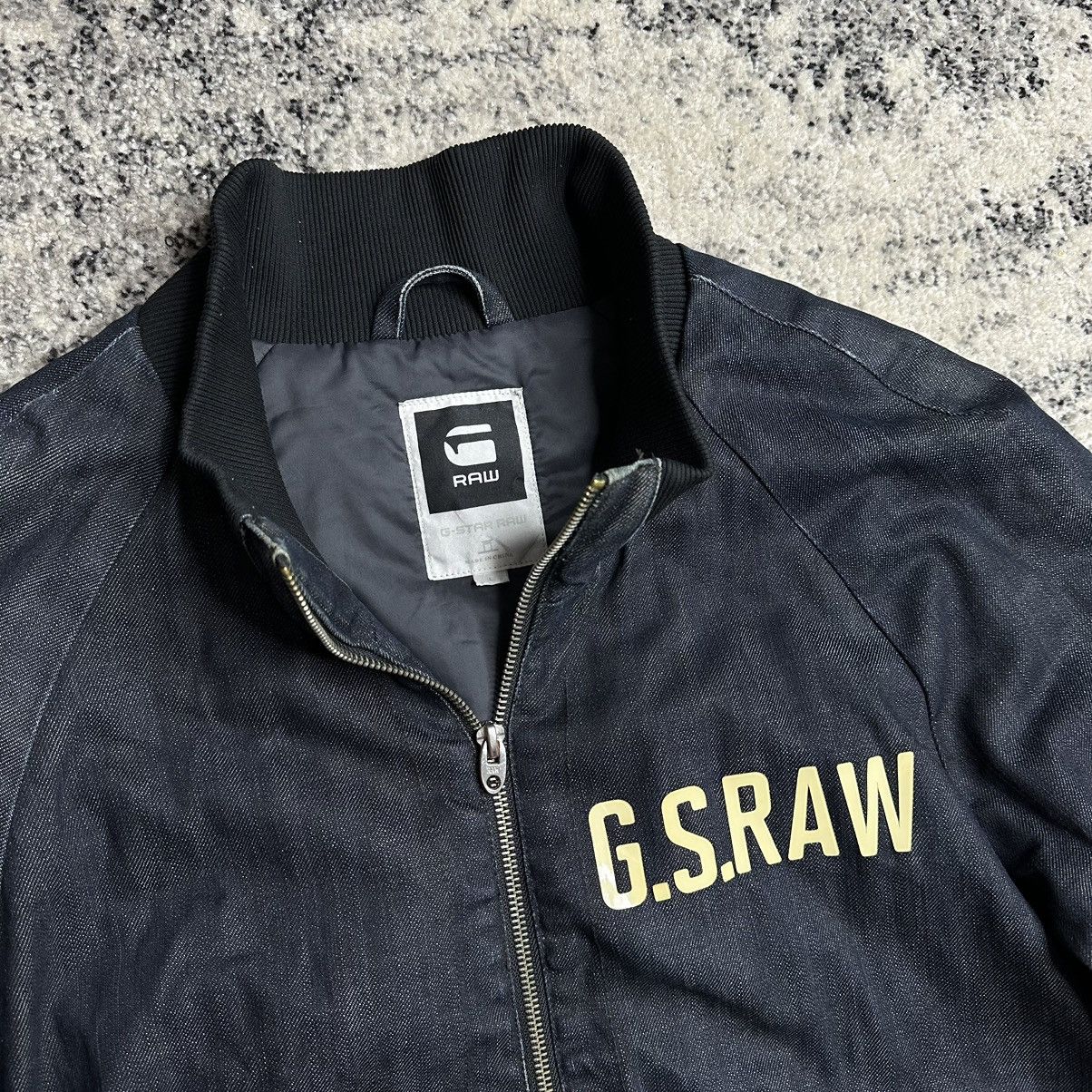 G-Star × Vintage G-Star Raw Jacket Bomber Streetwear Vintage Rare y2k Size US L / EU 52-54 / 3 - 2 Thumbnail
