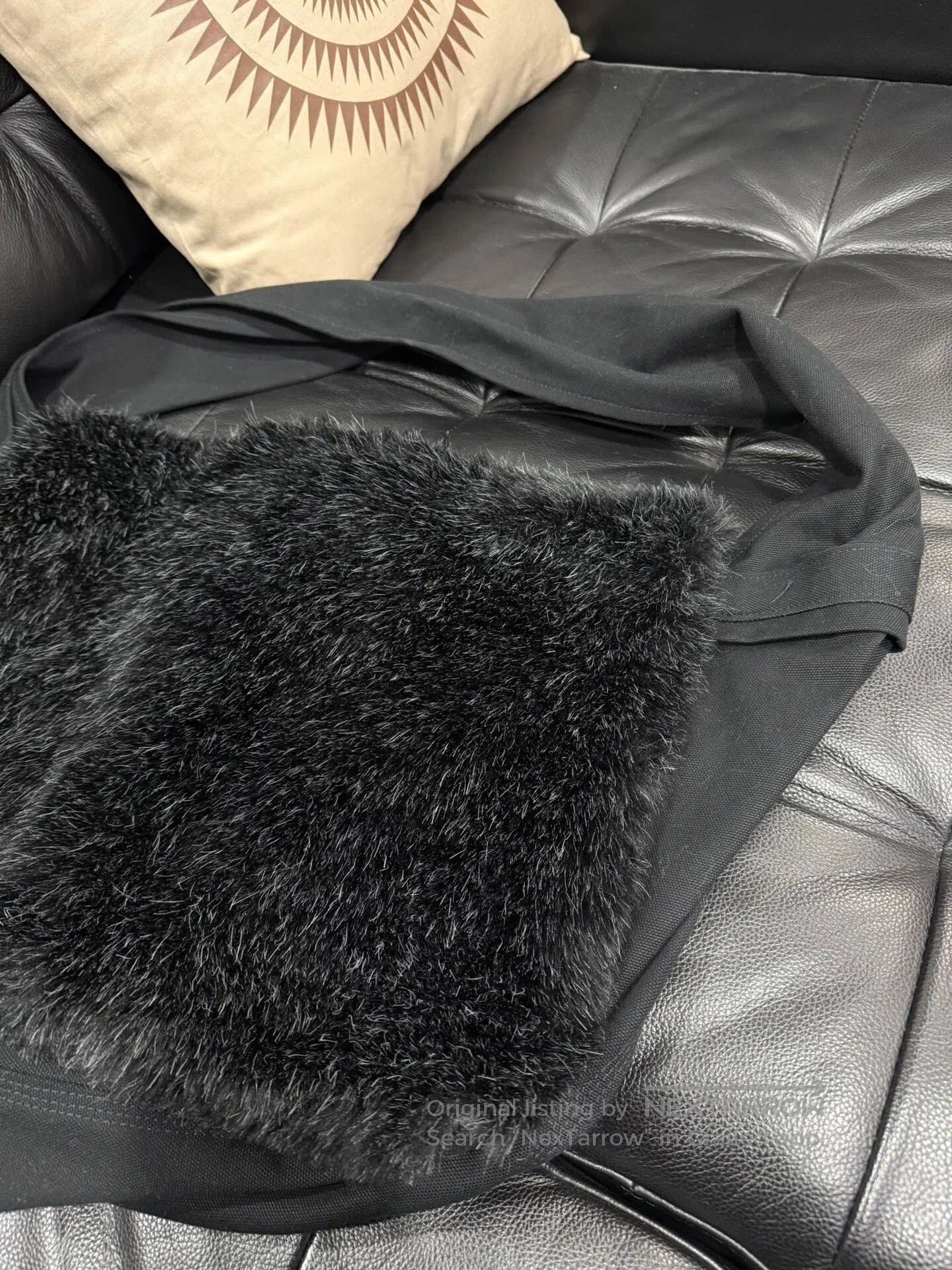 Comme des Garcons Homme Plus Comme des Garcons Homme Fuzzy Hobo Bag. Size ONE SIZE - 3 Thumbnail