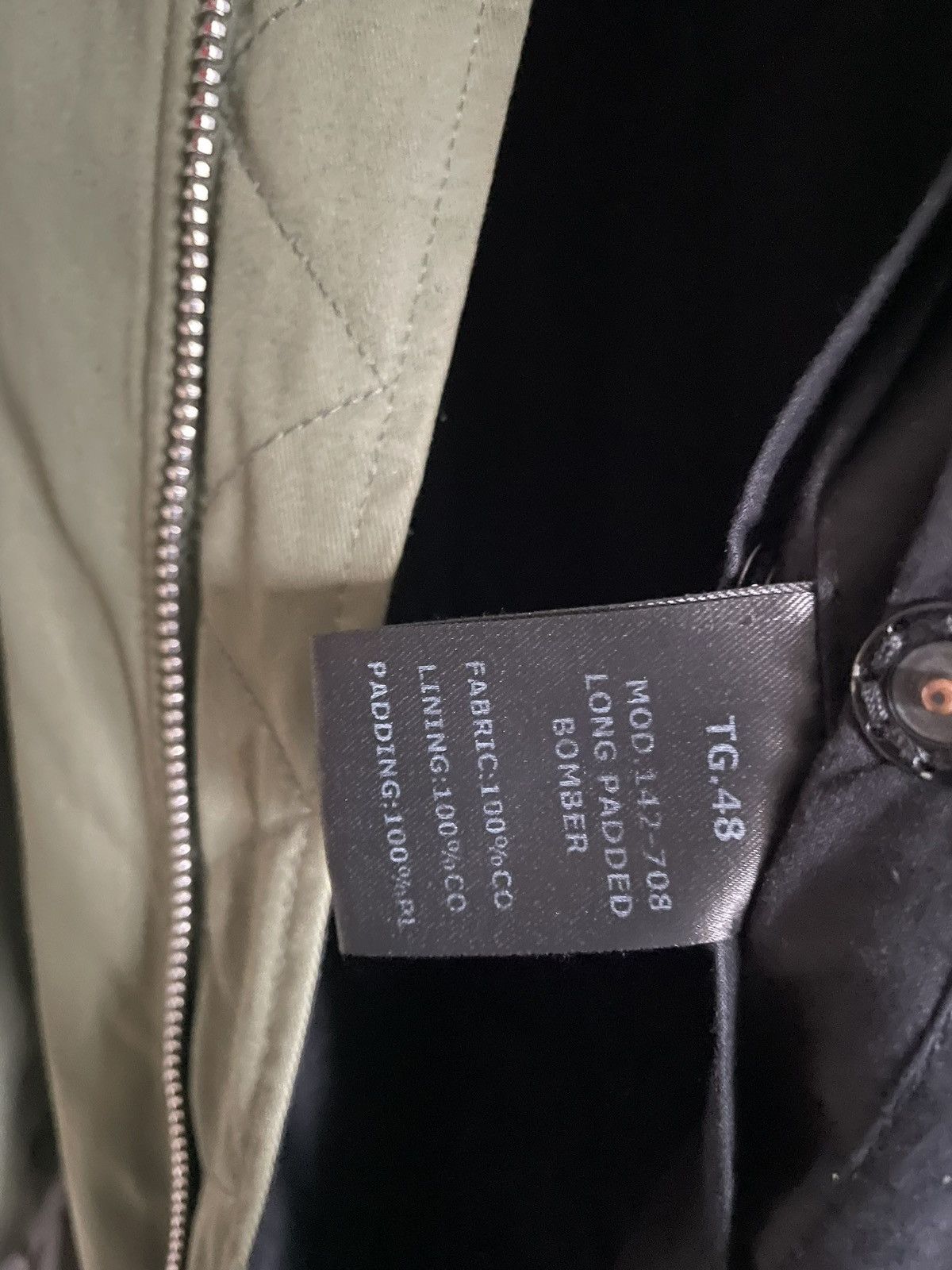 Raf Simons × Sterling Ruby Raf Simons x Sterling Long Padded Bomber Size US M / EU 48-50 / 2 - 9 Thumbnail