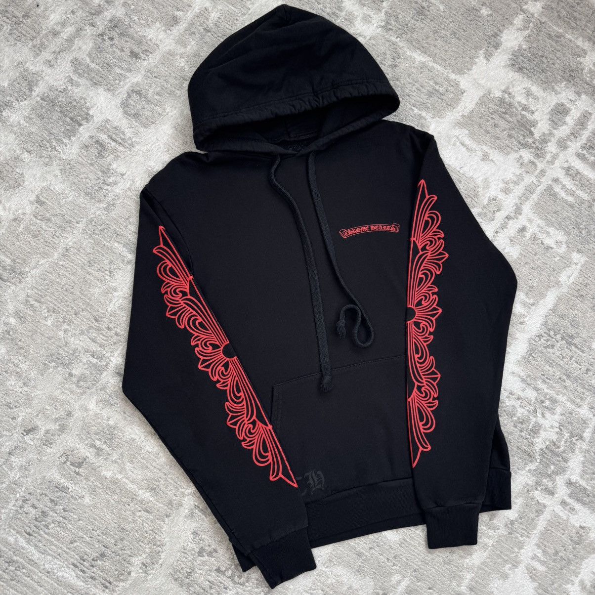 Chrome Hearts Horseshoe floral pullover hoodie Size US XS / EU 42 / 0 - 6 Thumbnail