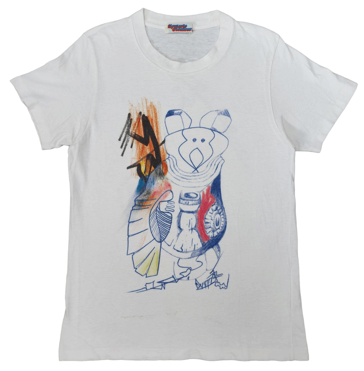 image of Hysteric Glamour Art T in Offwhite, Women's (Size Small)