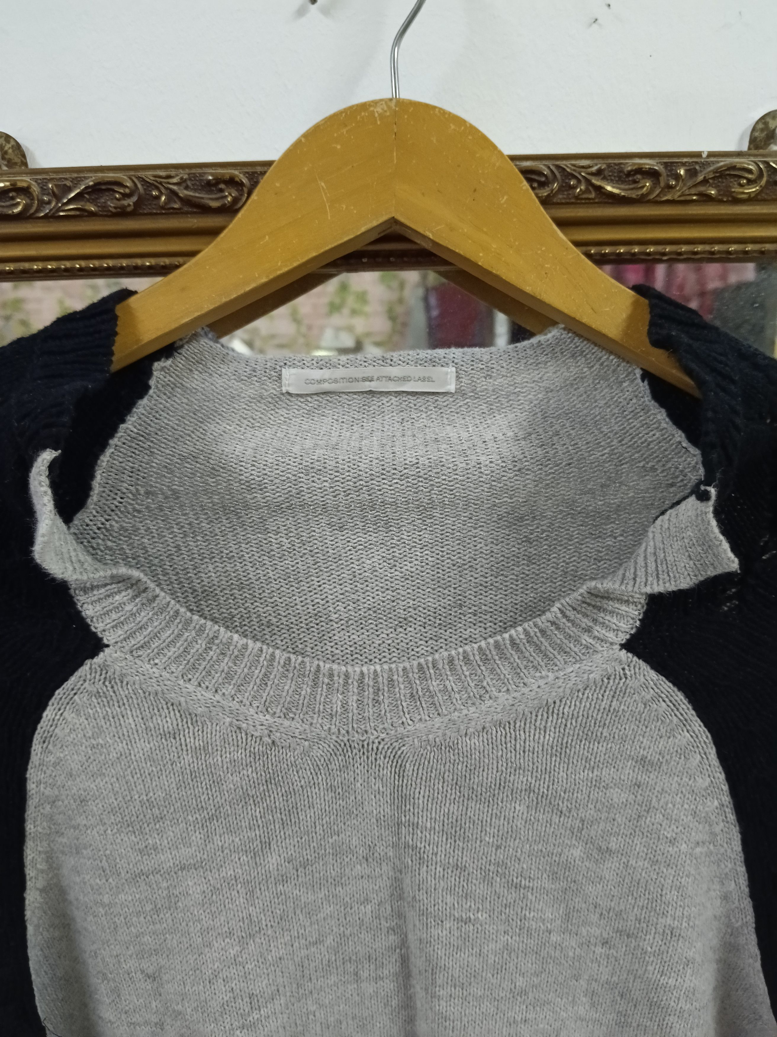Yohji Yamamoto YOHJI YAMAMOTO Y'S KNIT TWO TONE Size M / US 6-8 / IT 42-44 - 4 Thumbnail
