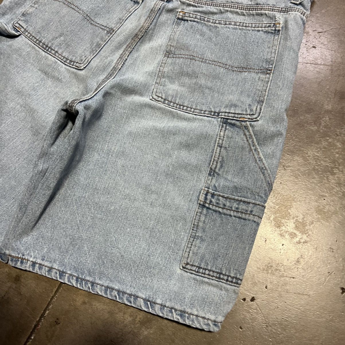 Faded Glory Vintage Faded Glory Baggy Carpenter Shorts Skater Grunge Y2K Size US 38 / EU 54 - 3 Thumbnail