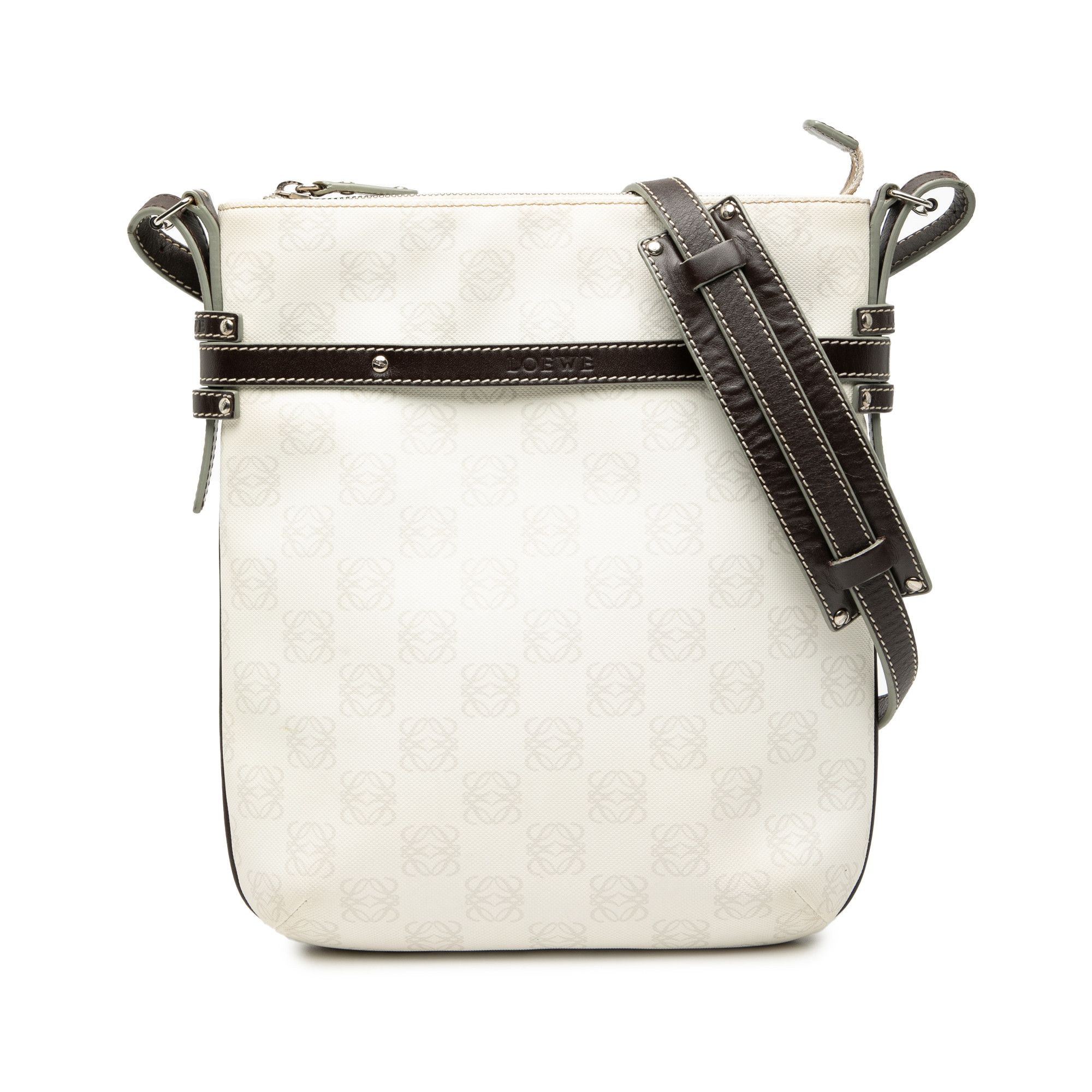 Loewe LOEWE Anagram Coated Canvas Crossbody Size ONE SIZE - 1 Thumbnail