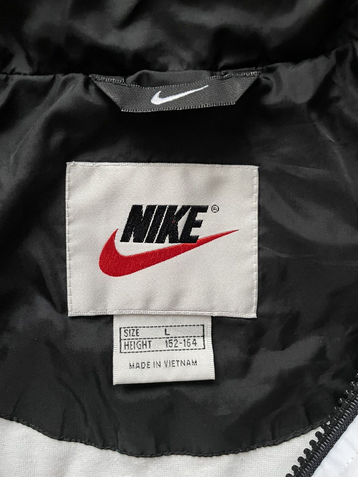 Nike × Vintage 90s Nike Vintage Light Jacket Streetwear Big Logo Swoosh Y2k Size US S / EU 44-46 / 1 - 17 Thumbnail
