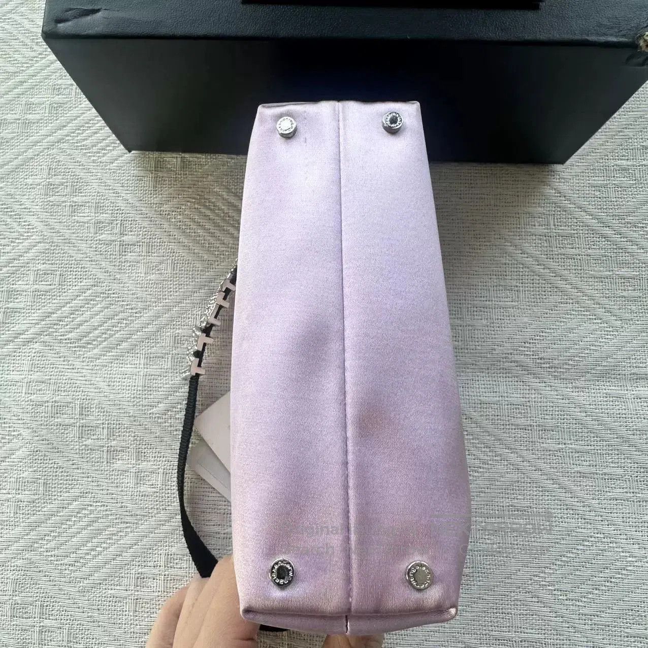 Alexander Wang Alexander Wang Purple Silk Rhinestone Handbag. Size ONE SIZE - 4 Thumbnail