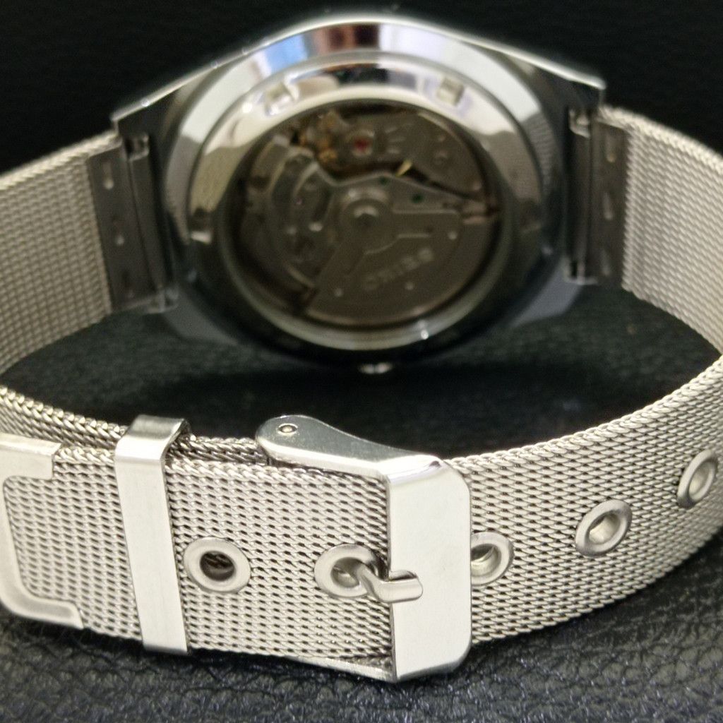 Seiko REFURBISHED VINTAGE SEIKO 5 AUTO JAPAN MENS WATCH a440206 Size 38 - 2 Thumbnail