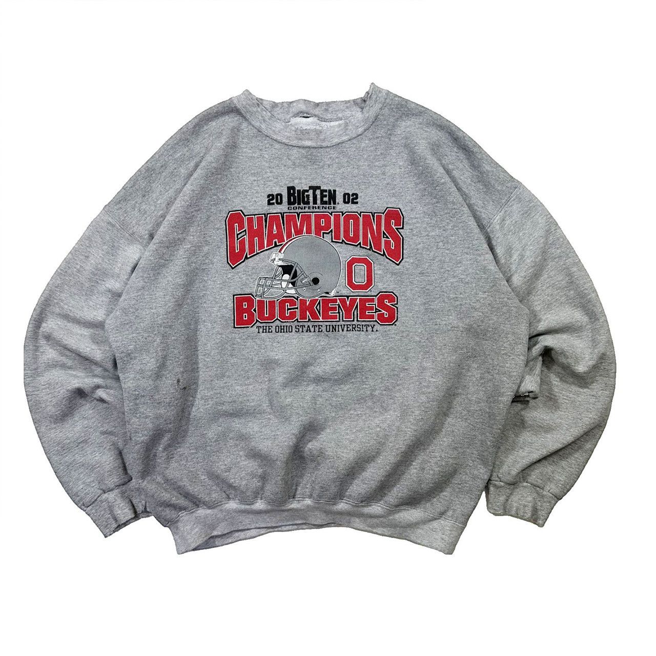 Vintage VIntage 2002 Big Ten Ohio State Buckeyes Big Print Graphic Size US XL / EU 56 / 4 - 1 Thumbnail